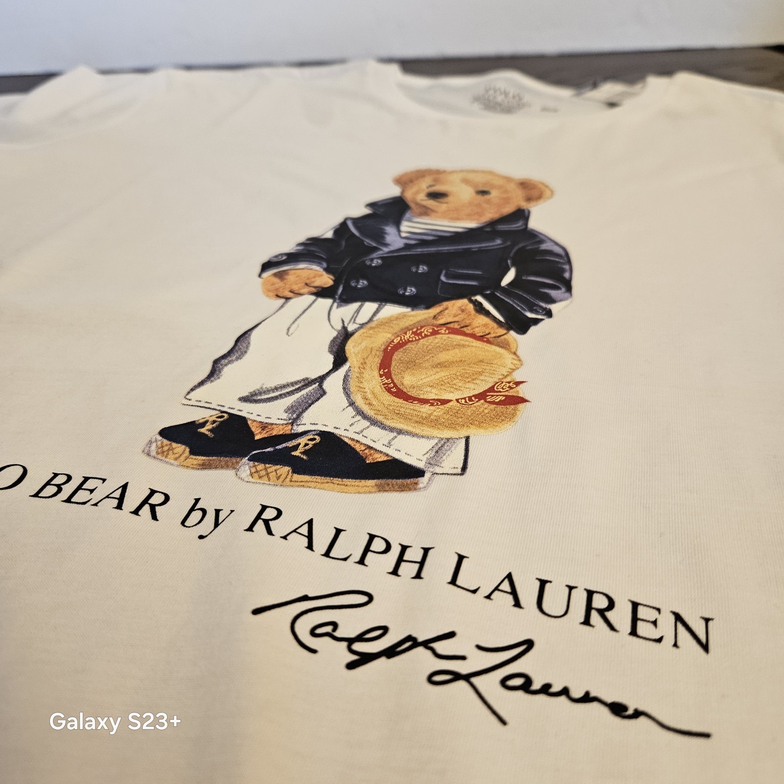 NWT Polo Ralph Lauren Polo Bear T-Shirt XXL Custom Slim Fit White 100% Cotton