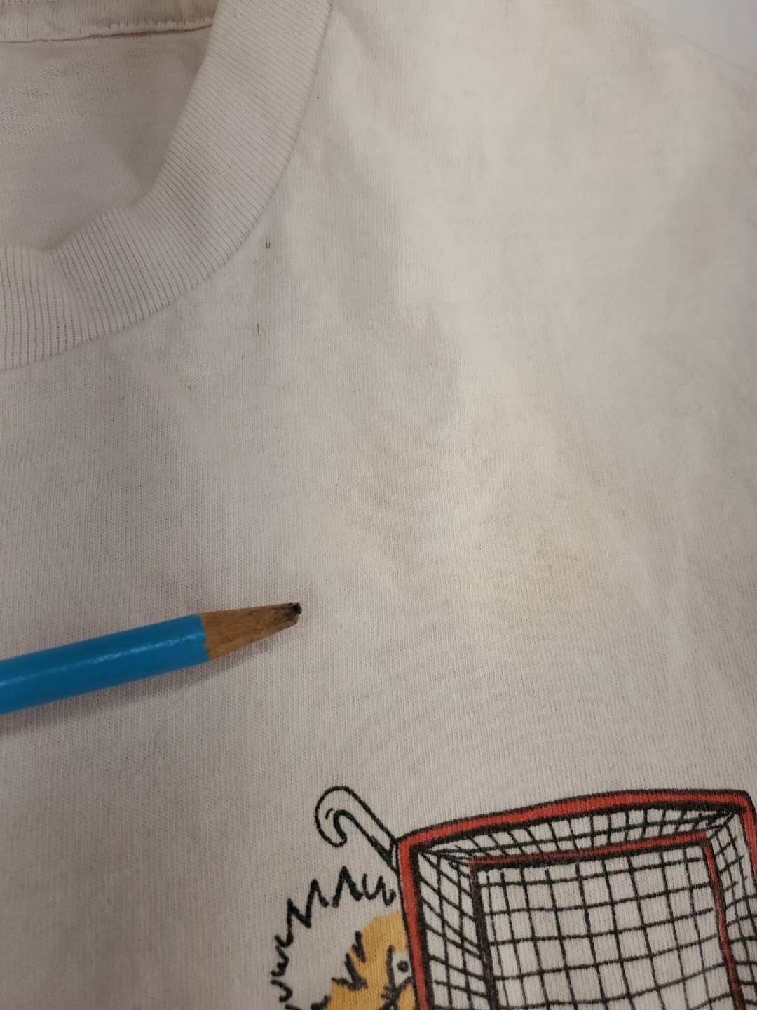 Calvin and Hobbes VTG 90s T-Shirt LaCrosse Front/Back Print Single Stitch LG??