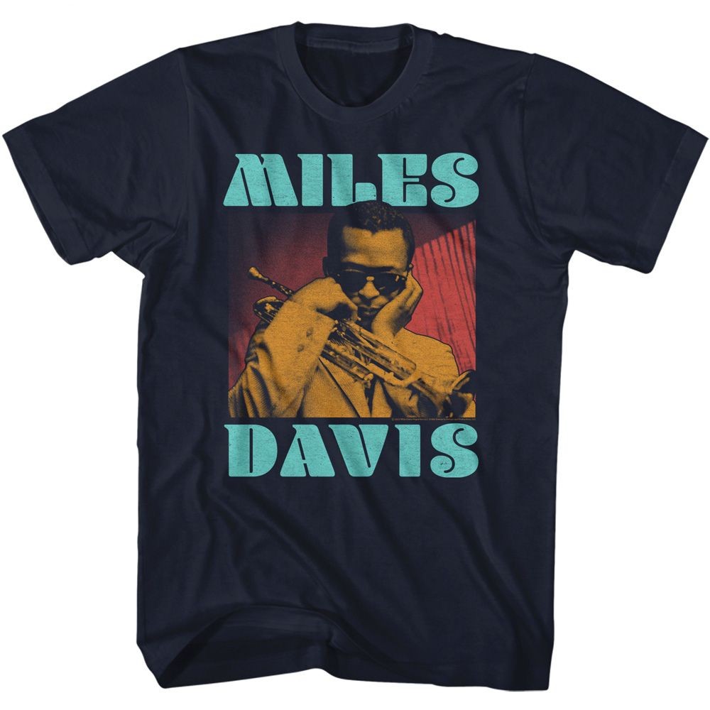 Miles Davis – Tri Color – Short Sleeve – Adult – T-Shirt