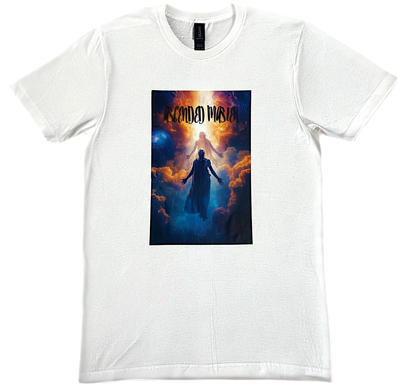 DTF Custom Made – ASCENDED MASTER Short Sleeve T-Shirt – White SML
