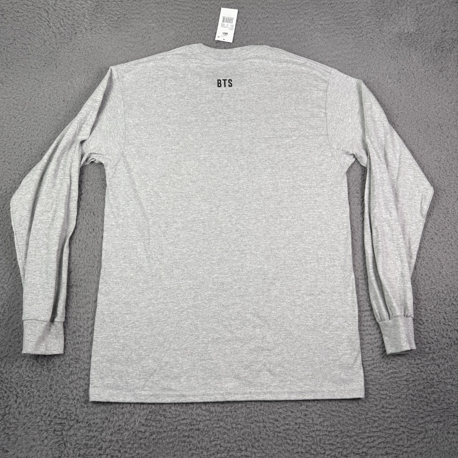 BTS Arirang Target Exclusive Long Sleeve Shirt Mens M Gray NEW