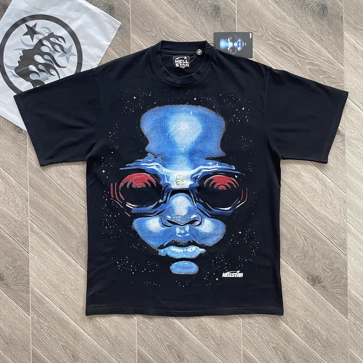 Hell STUDIOS Future star High Street Boys’ Glasses Alien Short Sleeve T-shirt