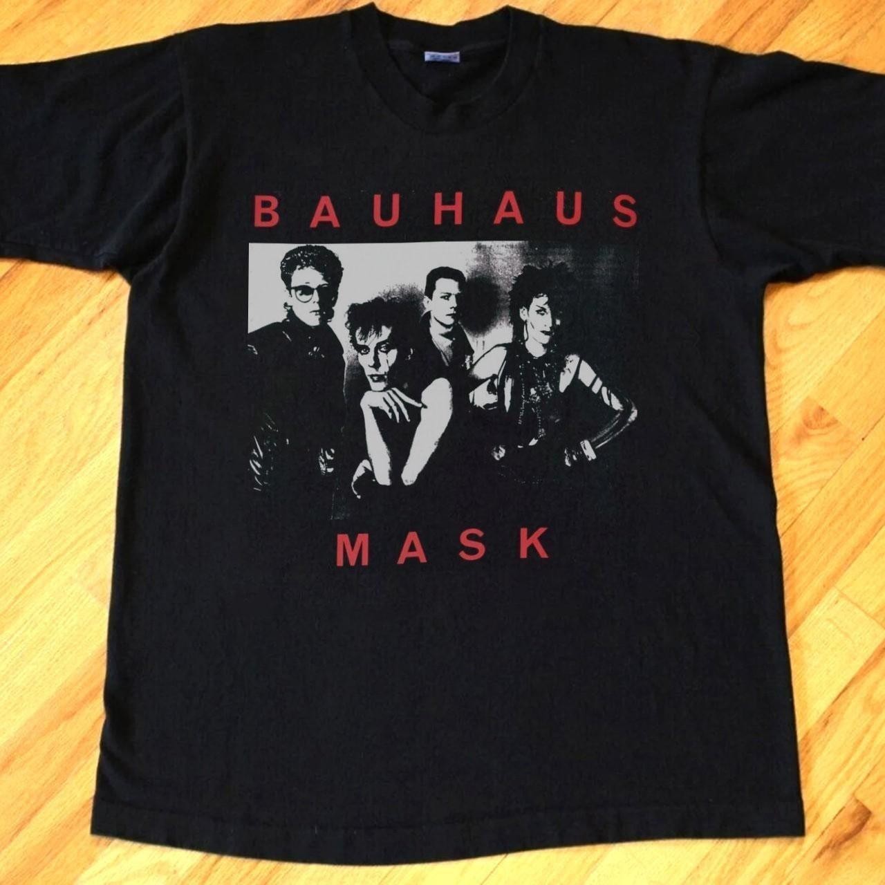 Vintage Style Bauhaus Band black color Shirt Unisex Concert S-5XL LO308