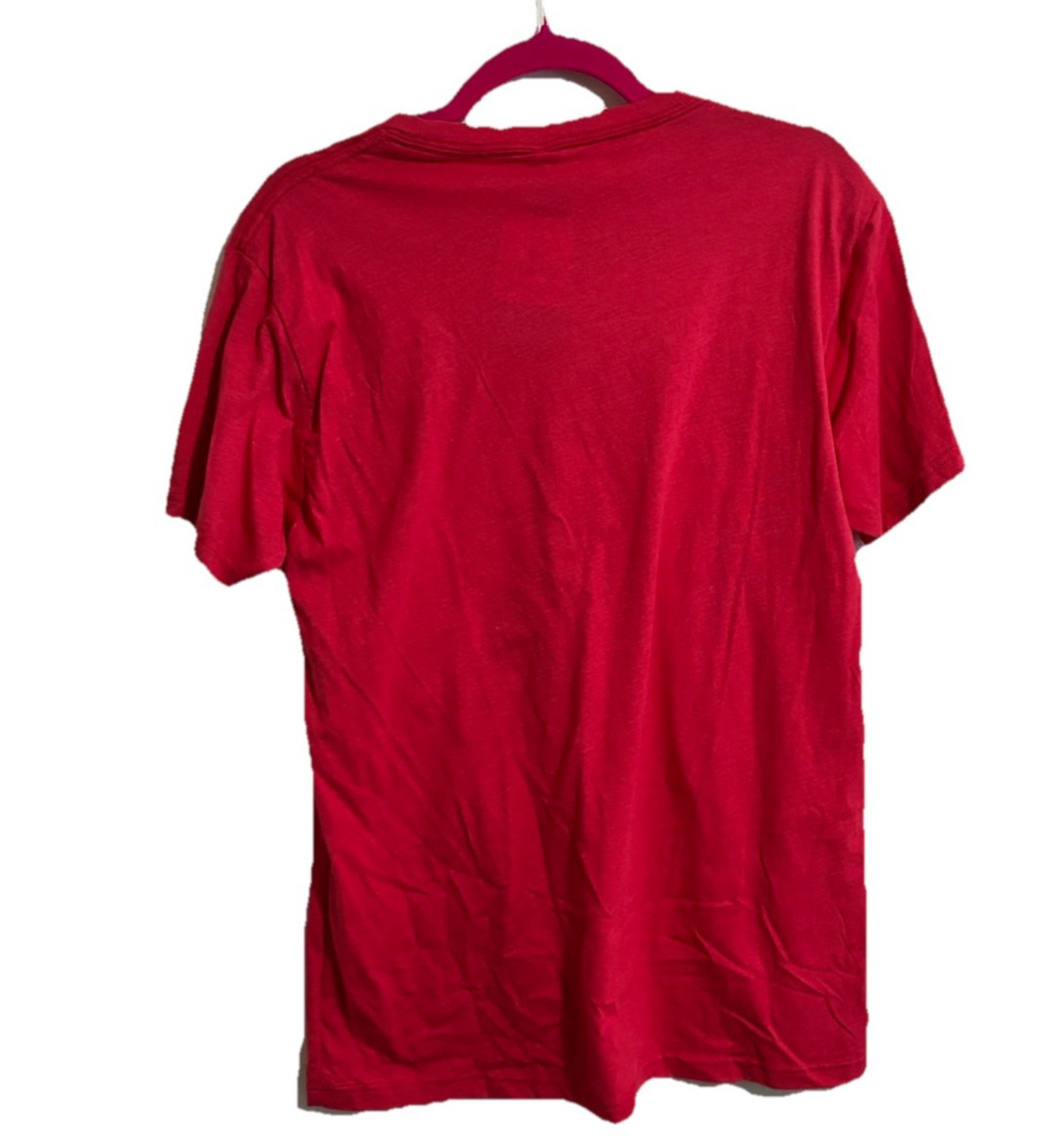 NextLevel, Red, Mens, Size Large Adolis Garcia Graphic T-shirt Texas Rangers NWT