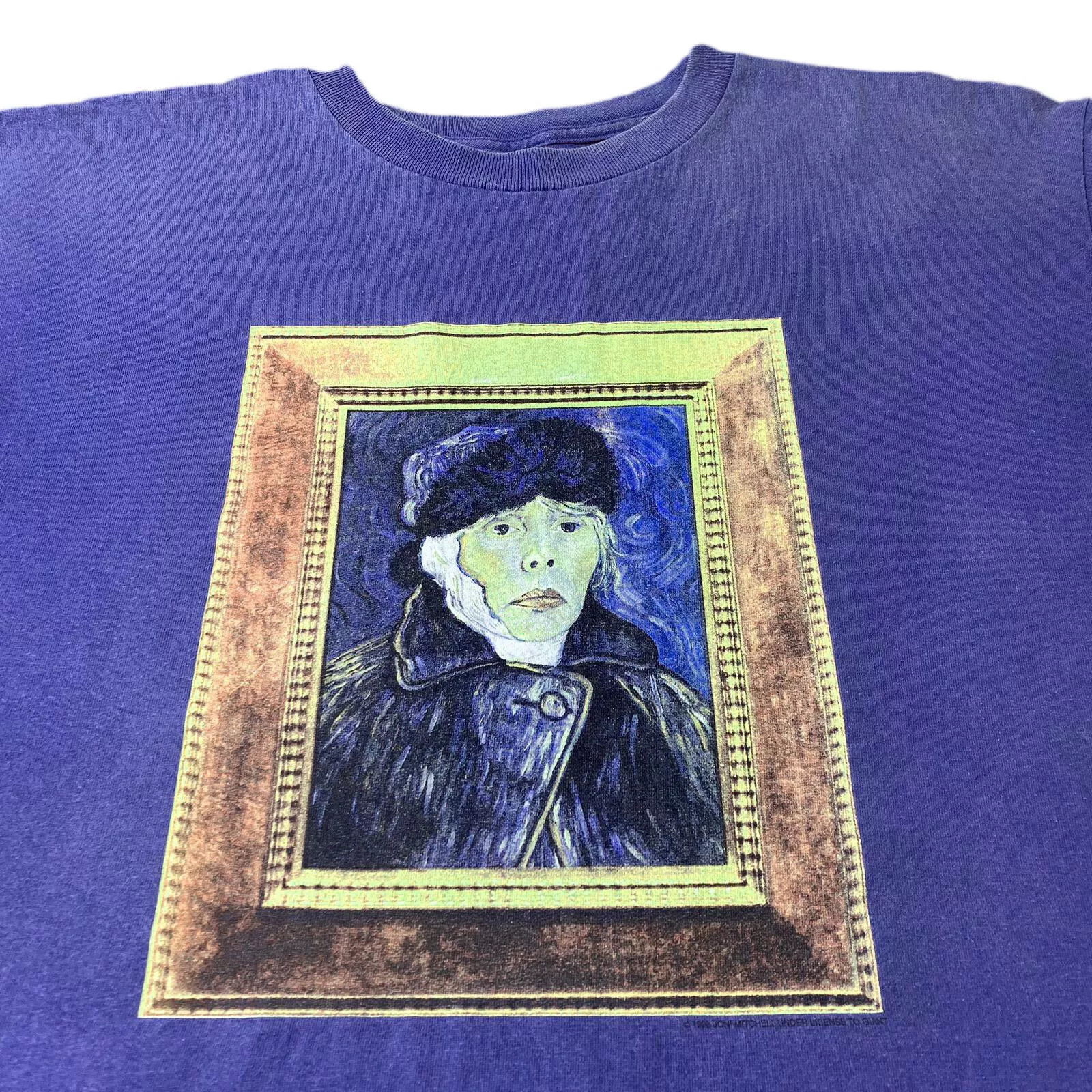 Turbulent Indigo Joni Mitchell Shirt Light Blue Unisex S-5XL