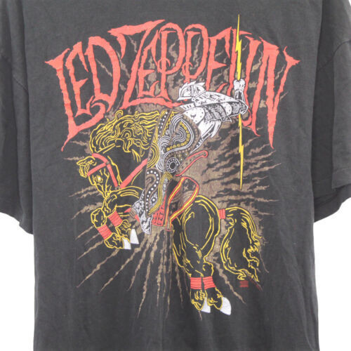Led Zeppelin Band Concert Vintage Rock T-Shirt Full