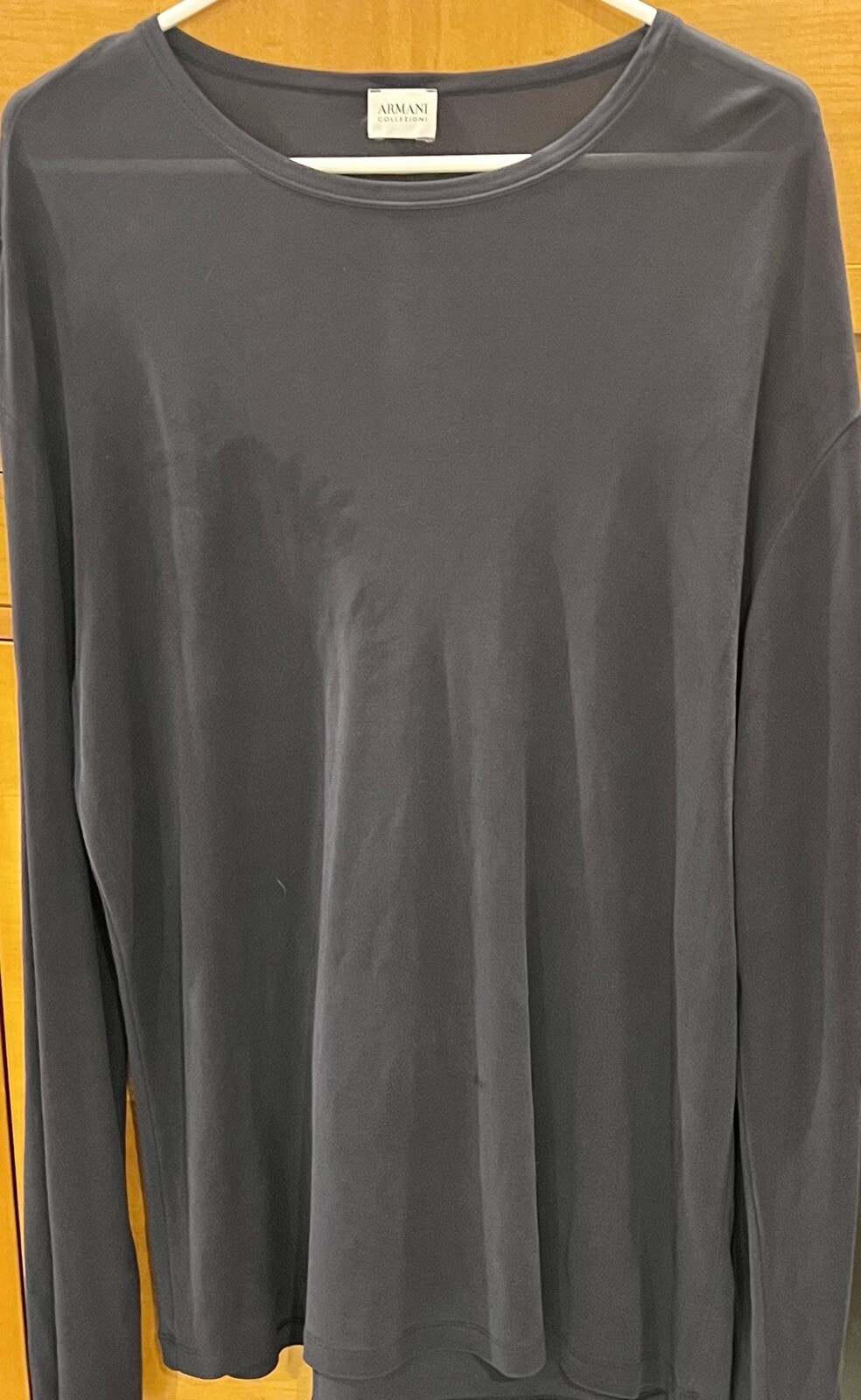Lot of Three (3) ARMANI EXCHANGE COLLEZIONI T-Shirts Cotton, Nylon Black Armani