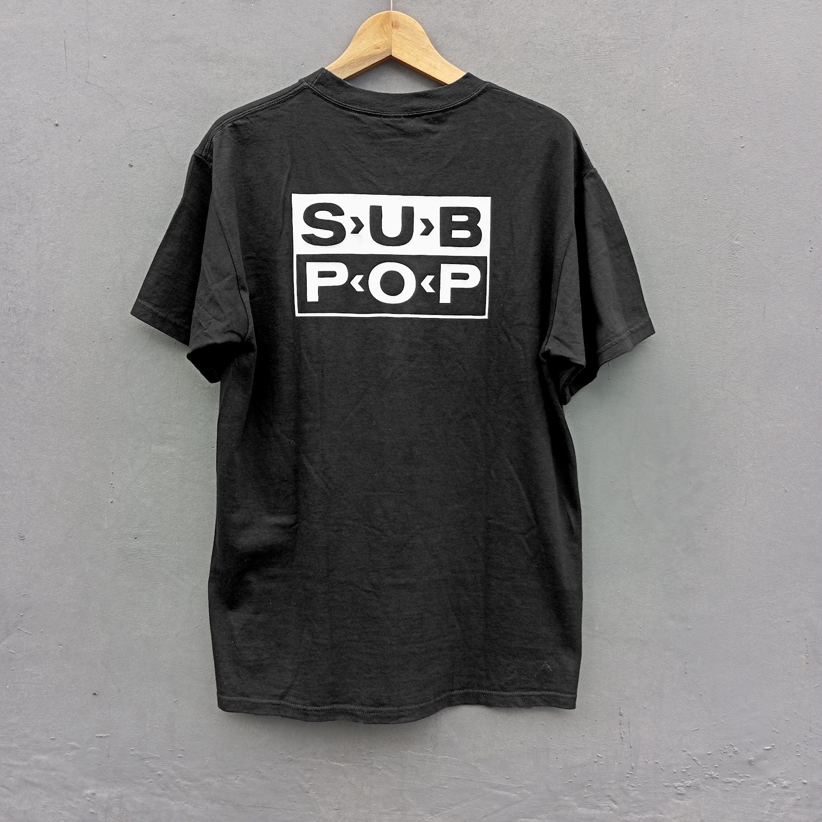 vintage Y2K SUB POP no comment t shirt nirvana band tees