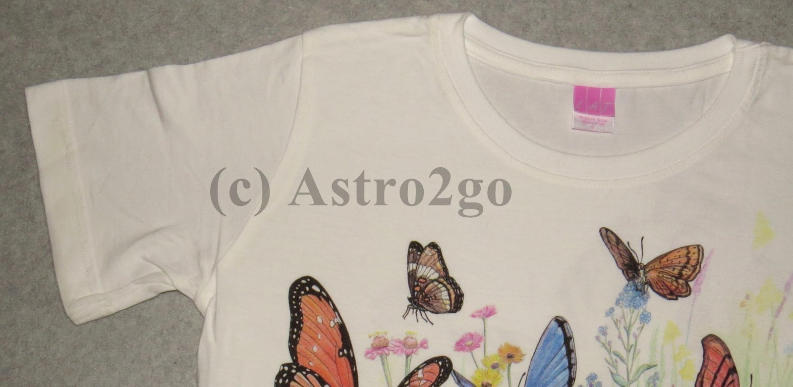 BUTTERFLY GARDEN-Butterflies Flowers Plants Insects Nature Science T shirt S-XXL