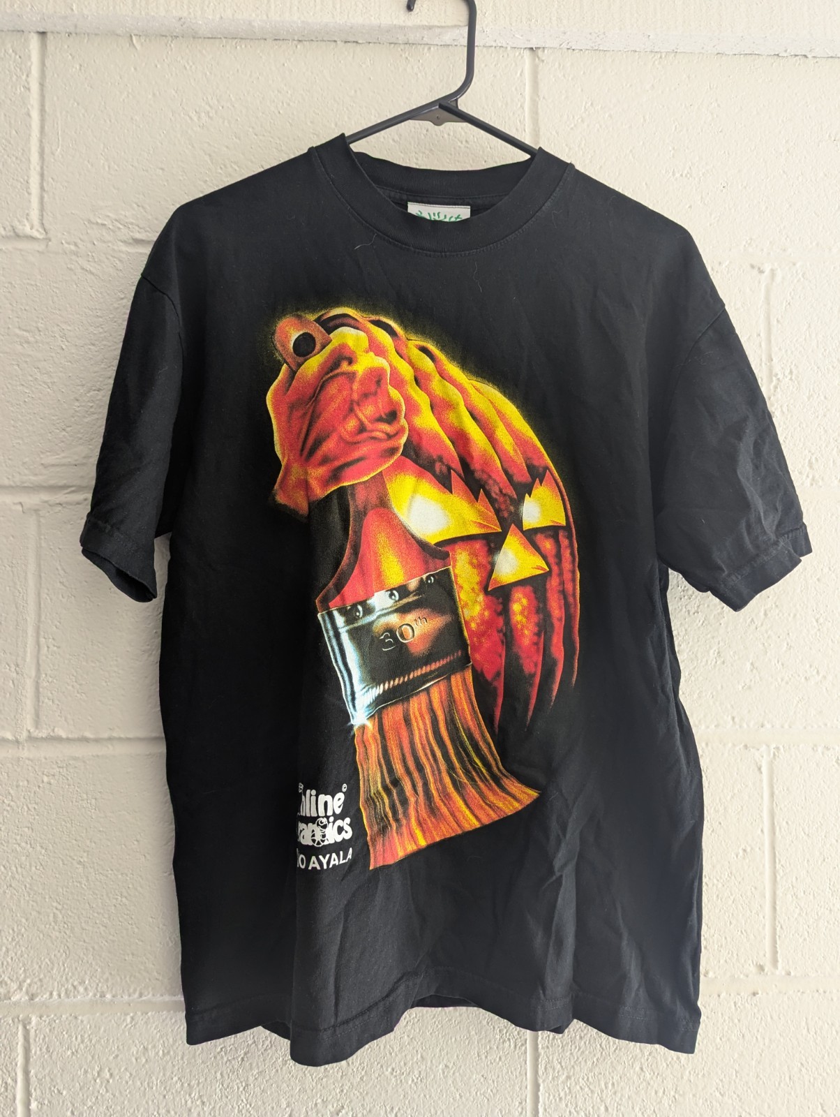 Online Ceramics Mario Ayala Halloween 30th Shirt Medium
