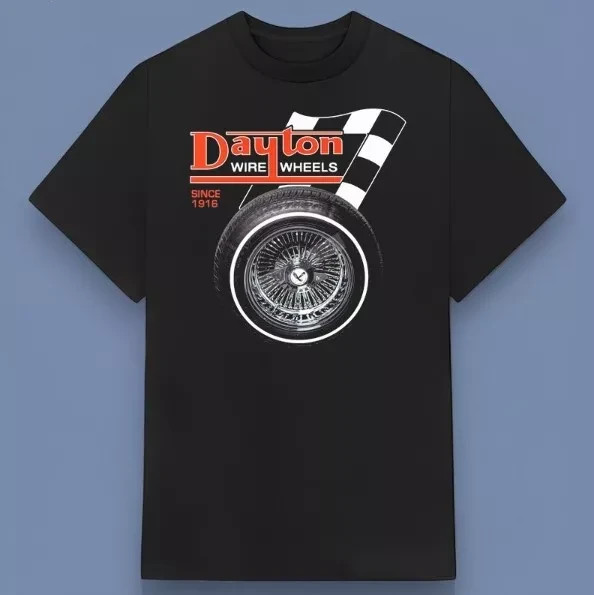 High-Quality Print Dayton Wire Wheel Lowrider Unisex T-Shirt Must-Have For Fans