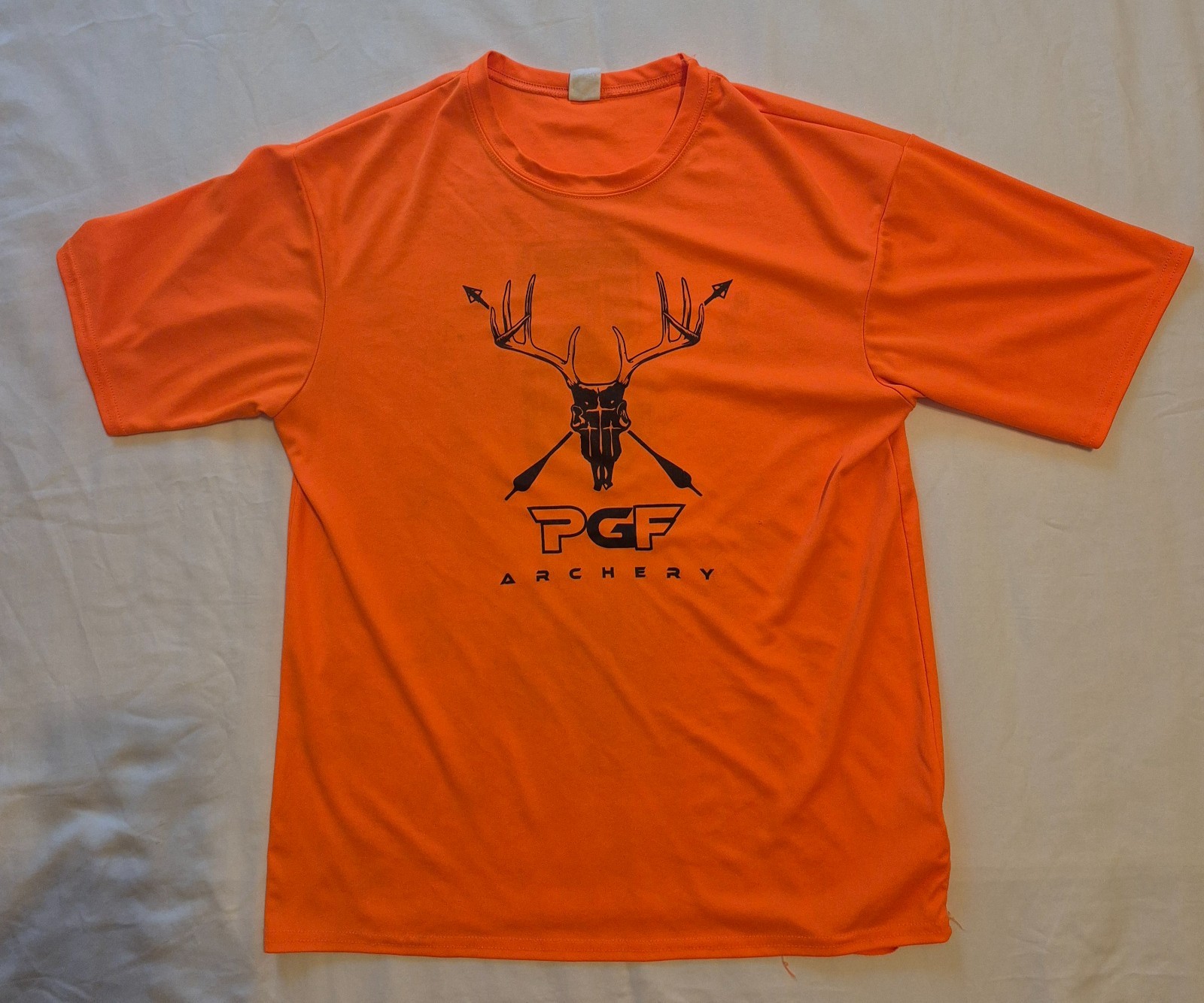 c2 sport, mens, tshirt, orange, medium, archery