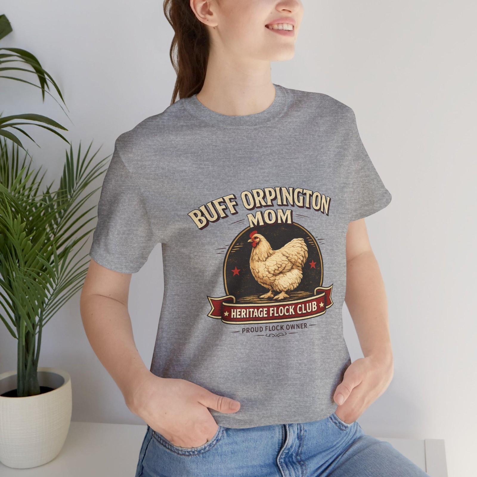 Buff Orpington Mom Shirt, Silkie Chicken Shirt, Backyard Chicken Keeper T-Shirt
