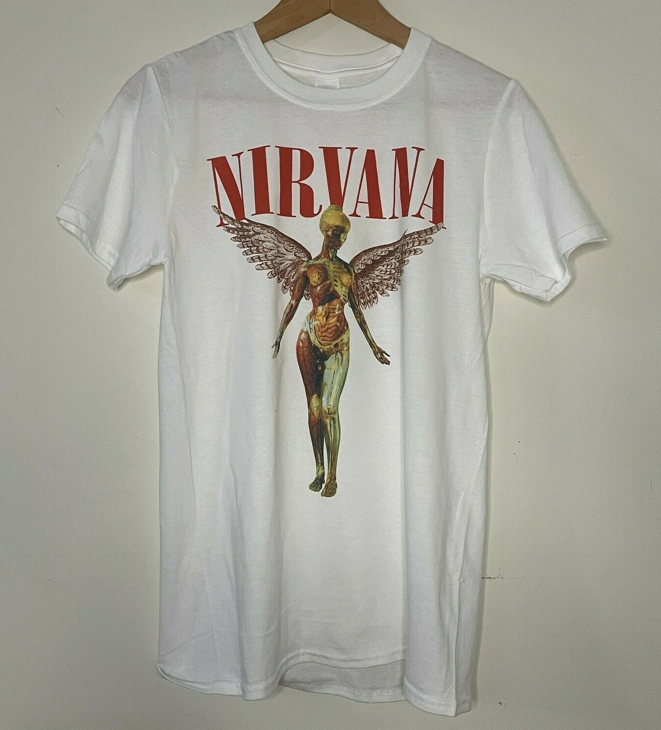 NIRVANA In Utero kurt cobain nevermind bleach 90s T-shirt XS S M L XL XXL