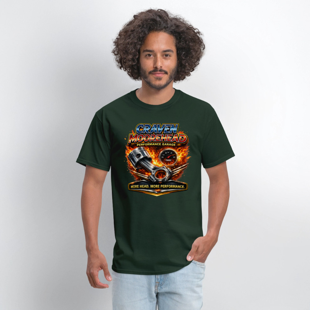 Craven Moorehead Performance Garage Funny Adult Humor T-Shirt