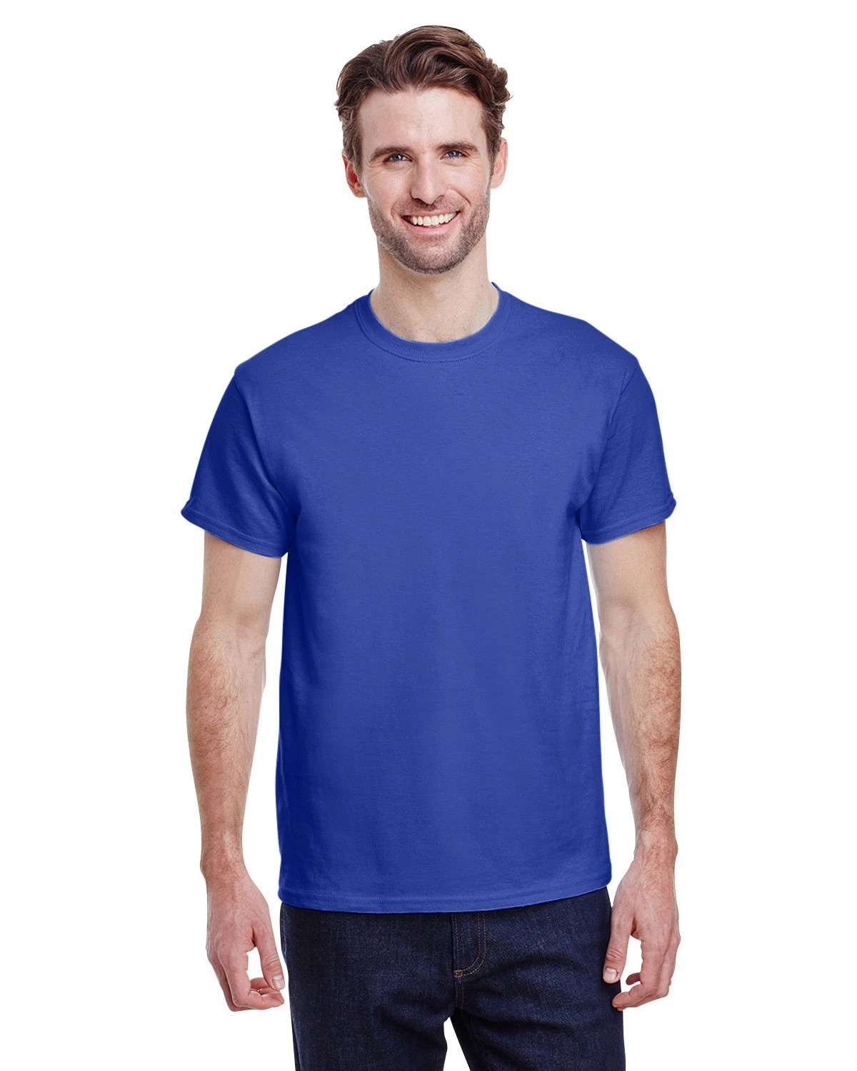 Gildan G500 Men’s Heavy Cotton Plain Solid Short Sleeve Casual Blank T-Shirt