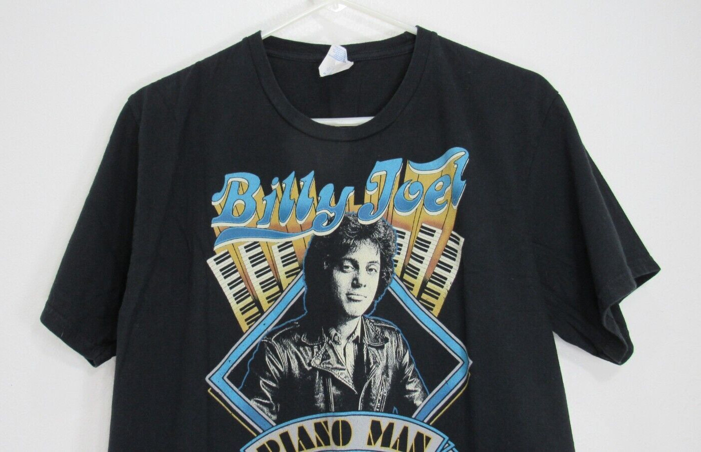 Billy Joel Medium Black “Piano Man” Singer Songwriter Pianist