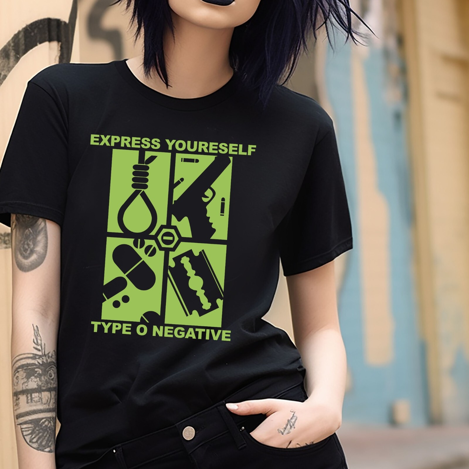 Type O Negative Express Yourself T-Shirt Black S-3XL
