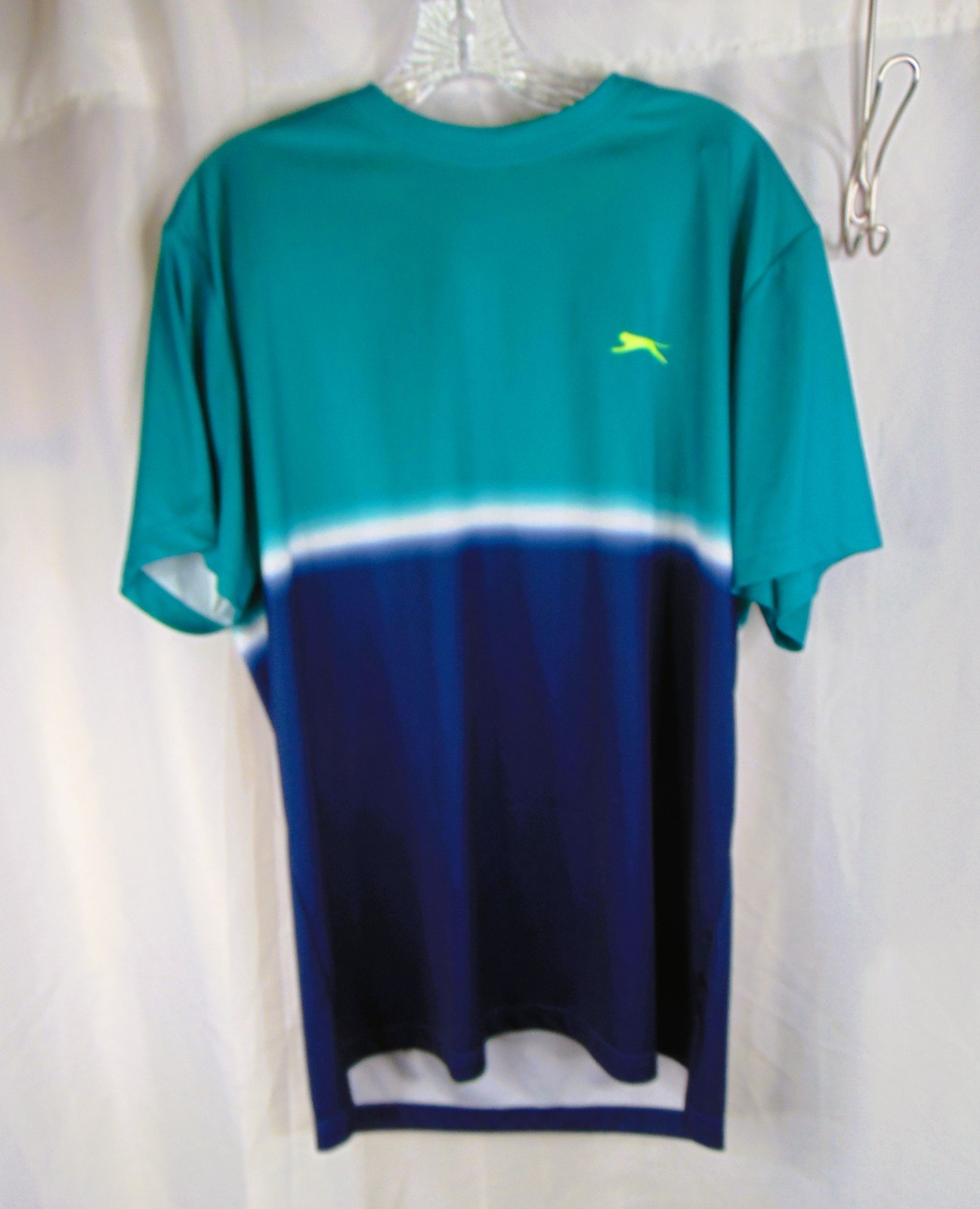 Slazenger T Shirt Mens XL Short Sleeve Crew Neck Logo Sports Casual Outdoors