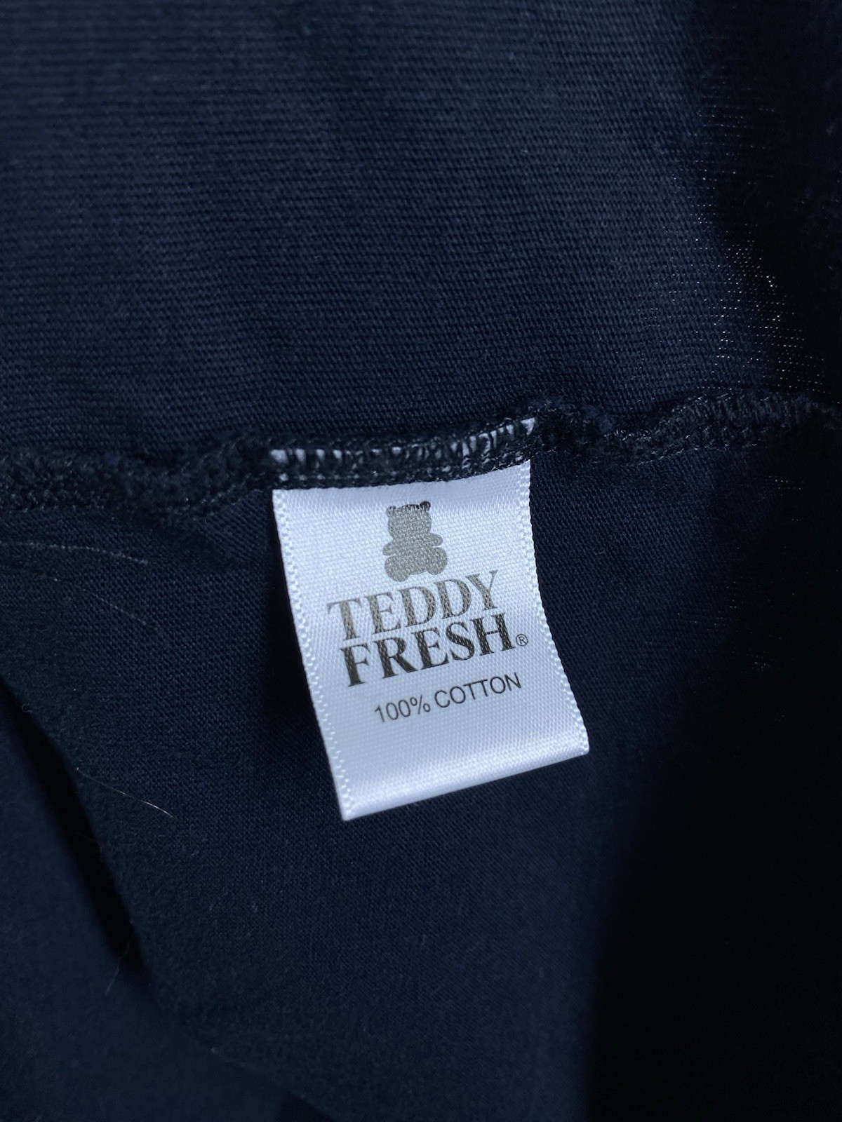 Teddy Fresh Shirt Mens XL Black Spider Web Embroidered Short Sleeve Skater USA