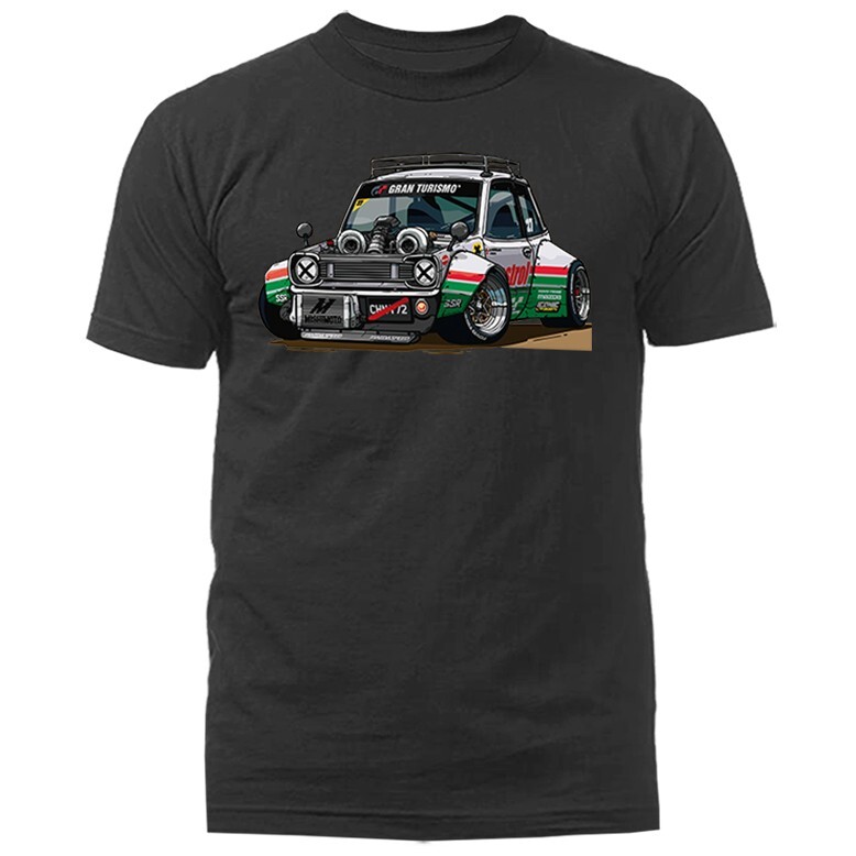Tokyo Underground Drift Imported Tuned Custom JDM Sports Car Graphic T-shirt