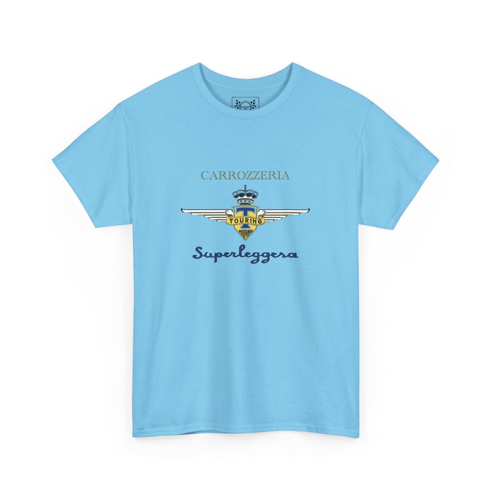 Touring Superleggera Retro Design T-Shirt Italian Racing Cars Tee Race Fans Gift