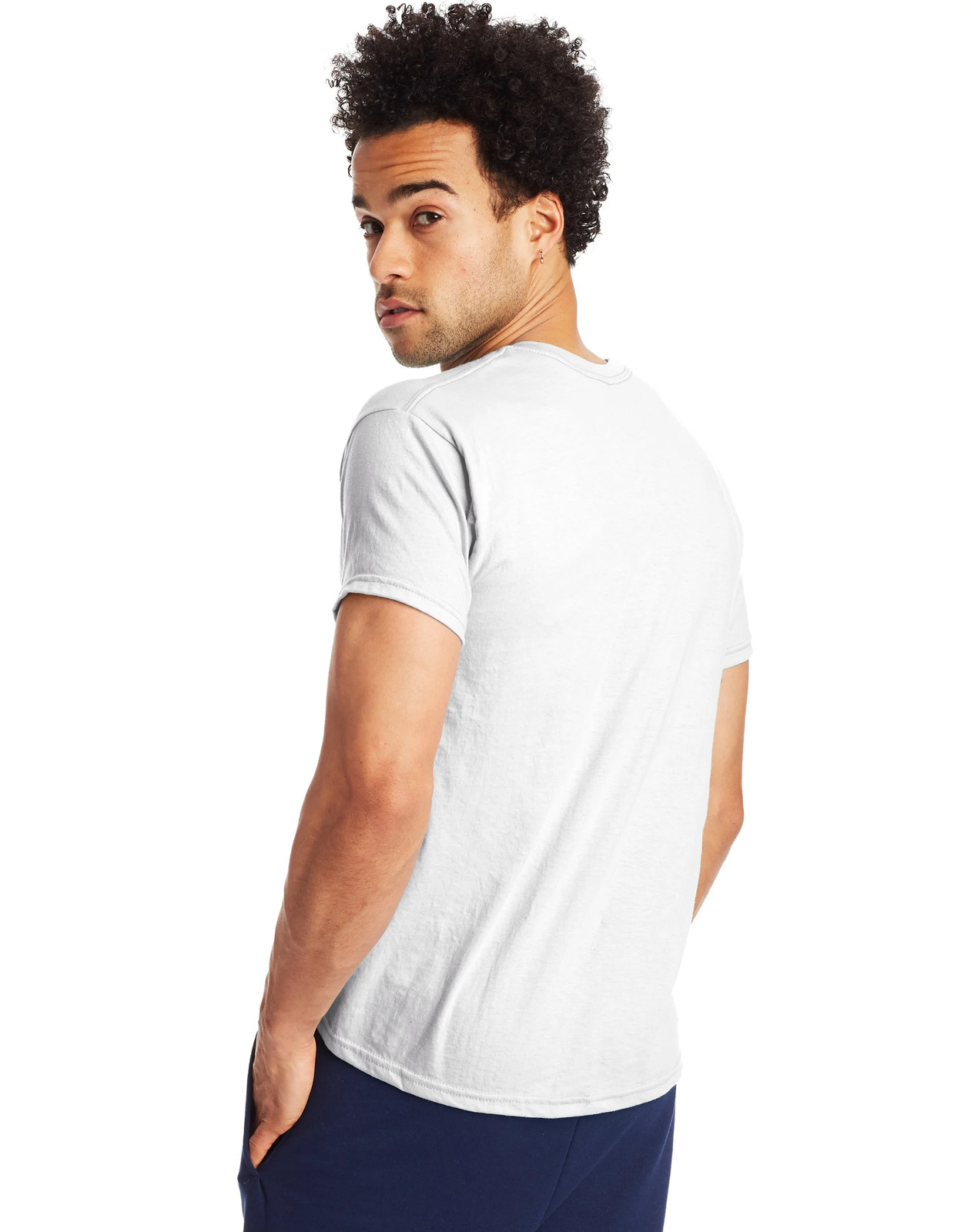 Hanes T-Shirt 2-Pack Men’s X-Temp Crewneck Short-Sleeve Wicking UPF Rated S-3XL