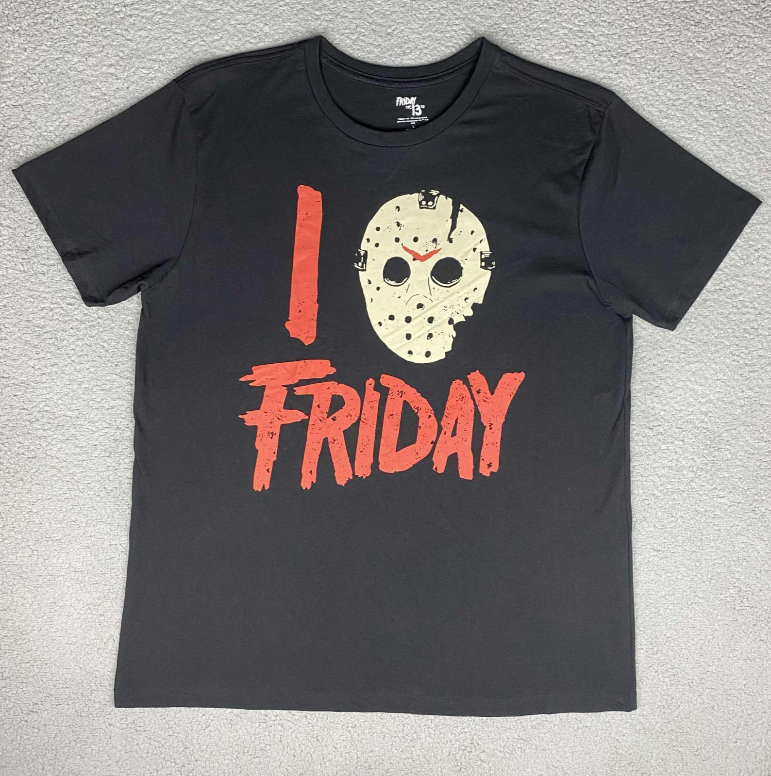 Jason Voorhees T shirt Men’s size Large Friday the 13th Horror Slasher Movie New