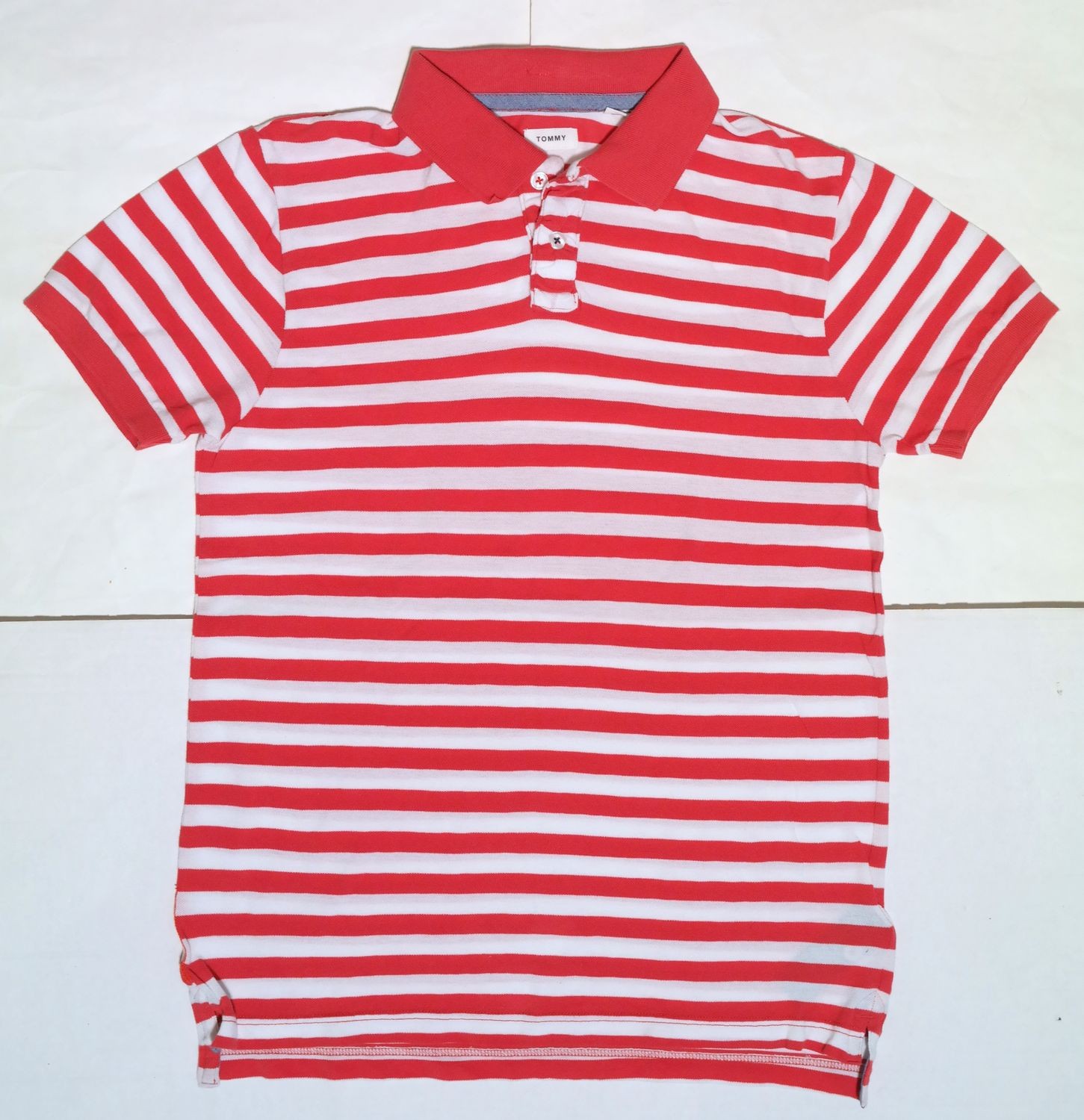NWOT Tommy by TOMMY HILFIGER MEN Short Sleeve POLO STRIPED T-Shirt Top