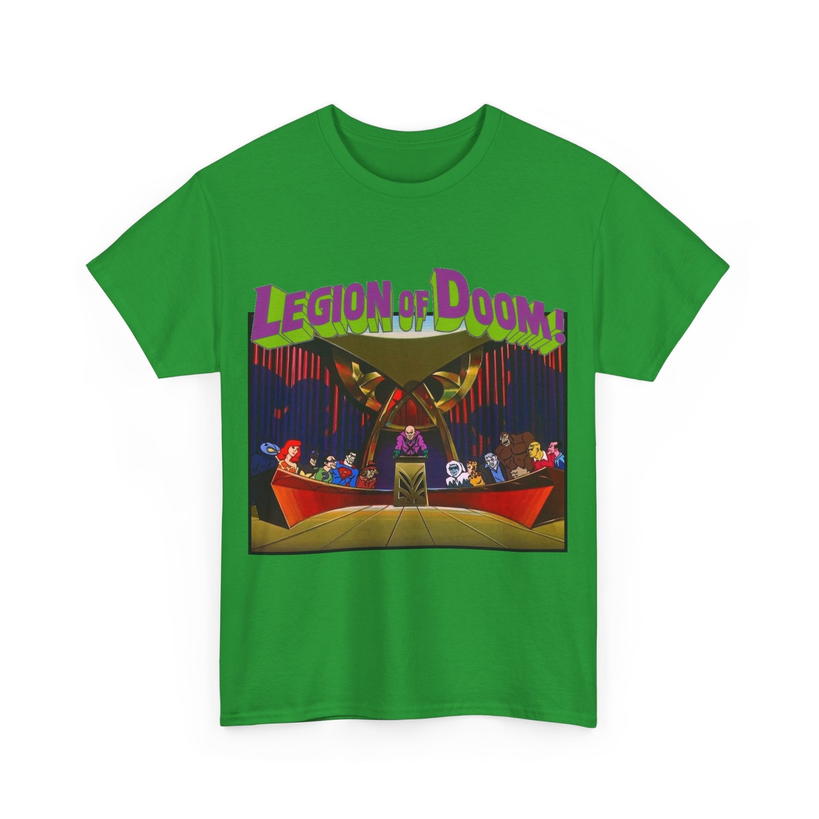 Legion of Doom T-Shirt – Super Friends Cartoon – Lex Luthor, Grodd, Brainiac