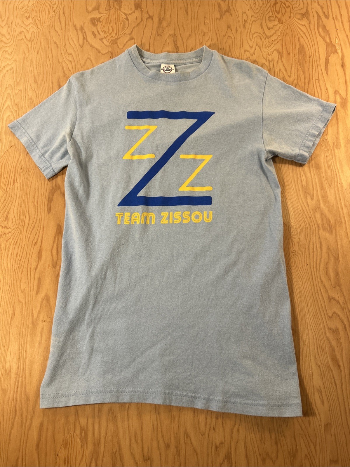 TEAM ZISSOU Vtg Life Aquatic Blue Graphic T-SHIRT Men’s S