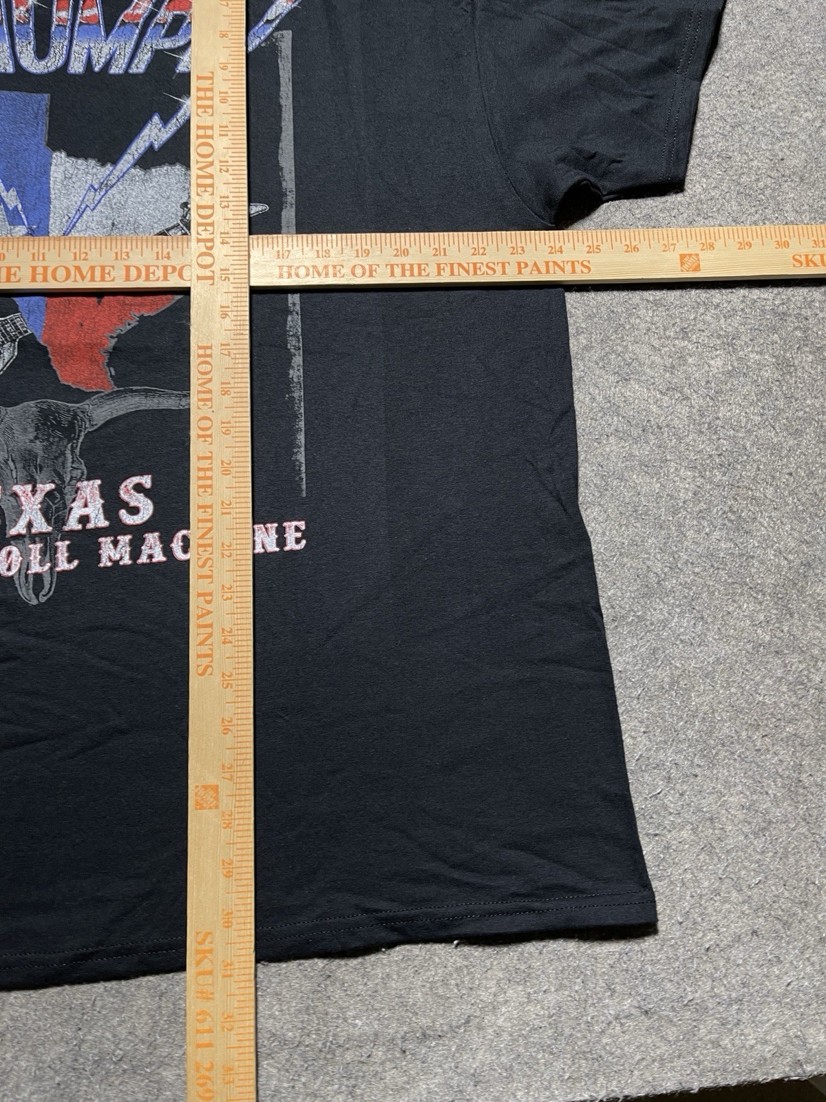 NEW TRIUMPH TEXAS Reloaded 2026 3 Nights Concert Tour XL Blk Rock N Roll Shirt