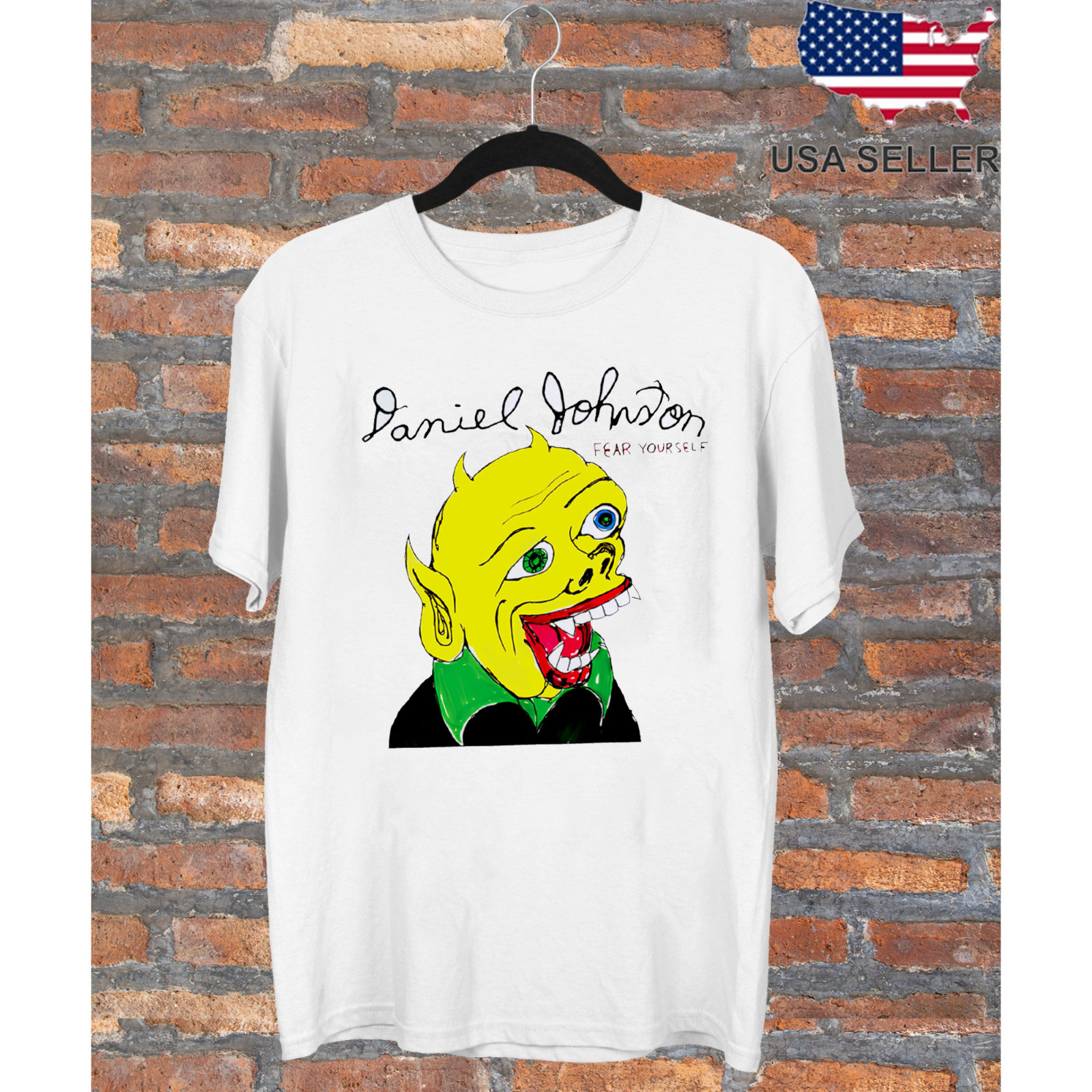 New! Daniel Johnston fear yourself horror shirt EN586