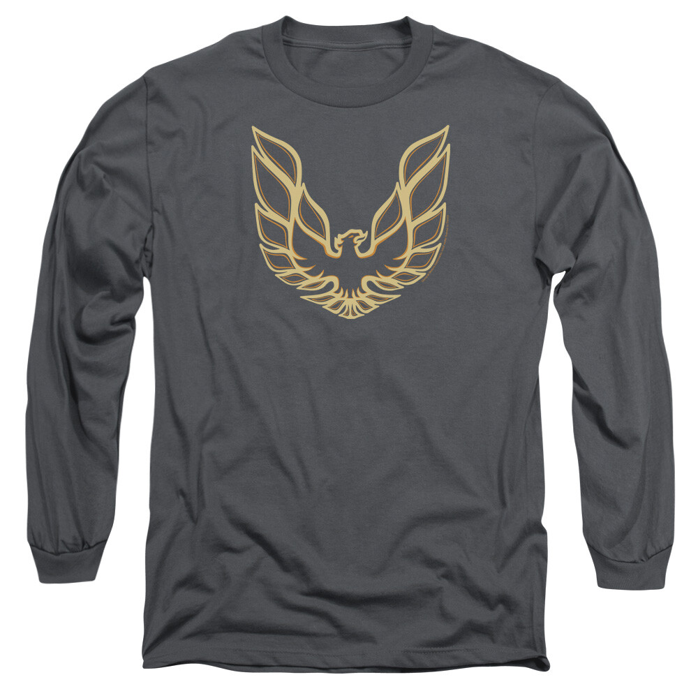 Pontiac Trans Am Firebird Logo Vintage Muscle Car Licensed Charcoal T-Shirt