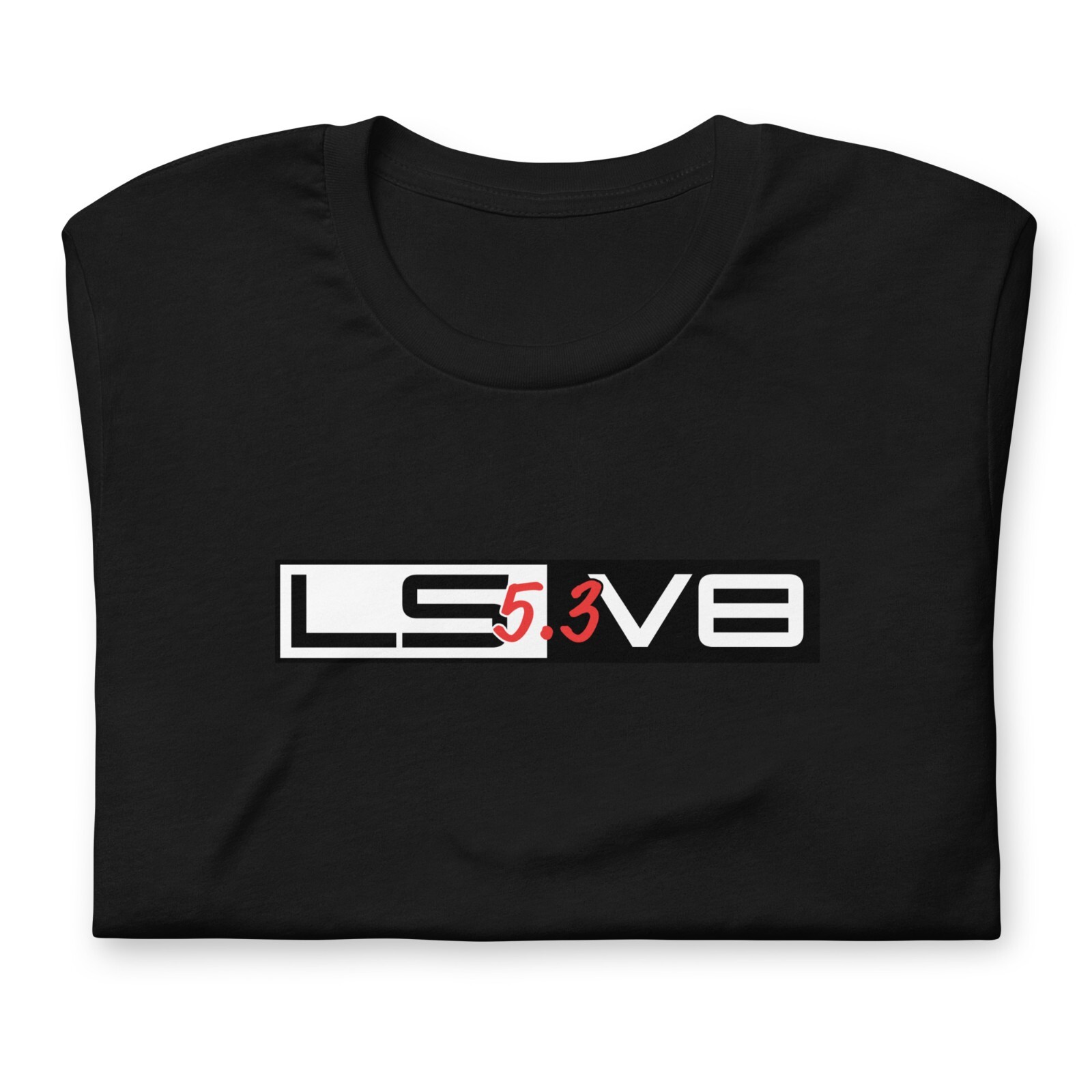 LS 5.3 V8 Engine T-Shirt, Mens Car Enthusiasts Shirt,Hot Rod Tee, Gear Head