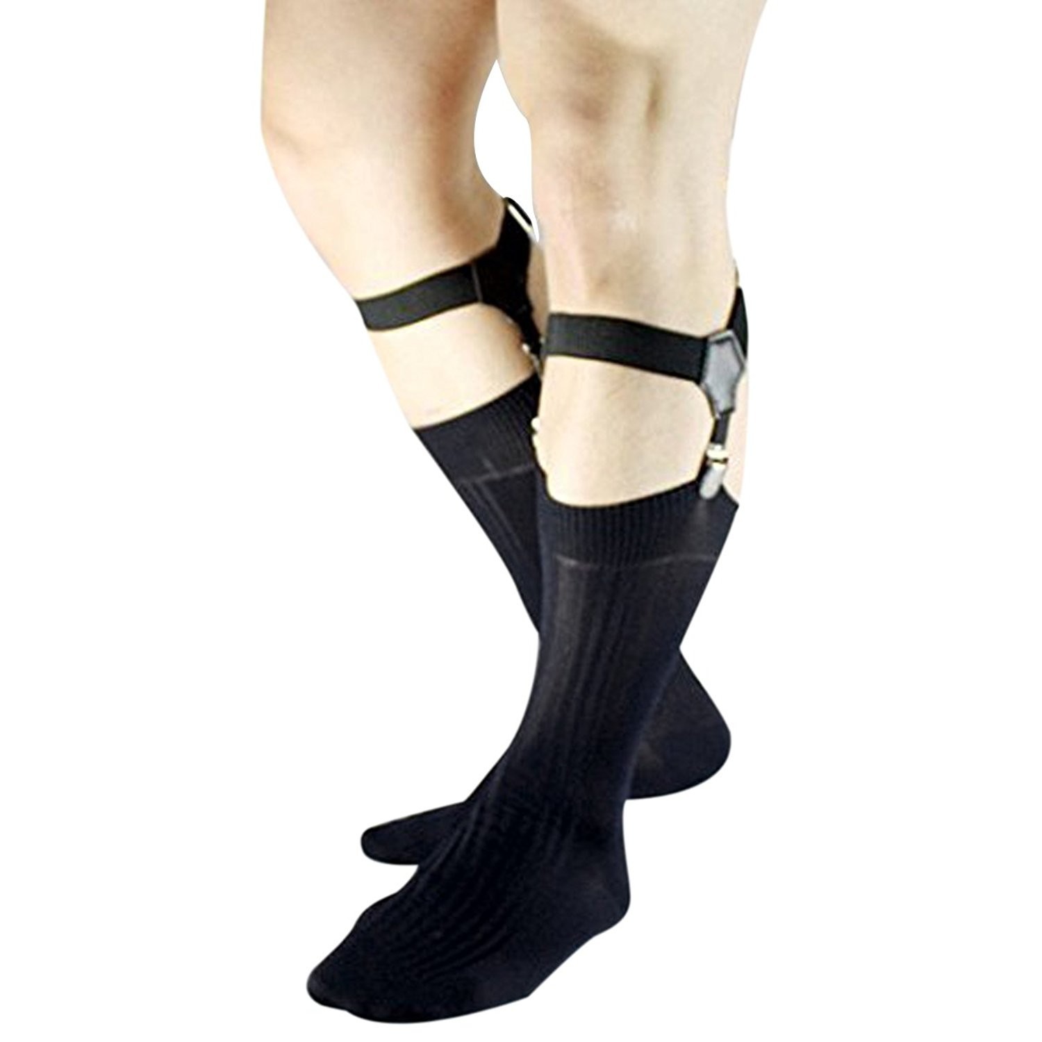 Adjustable Elastic Sock Garters – Secure Non-Slip Stay-Ups for gentlemen Sexy