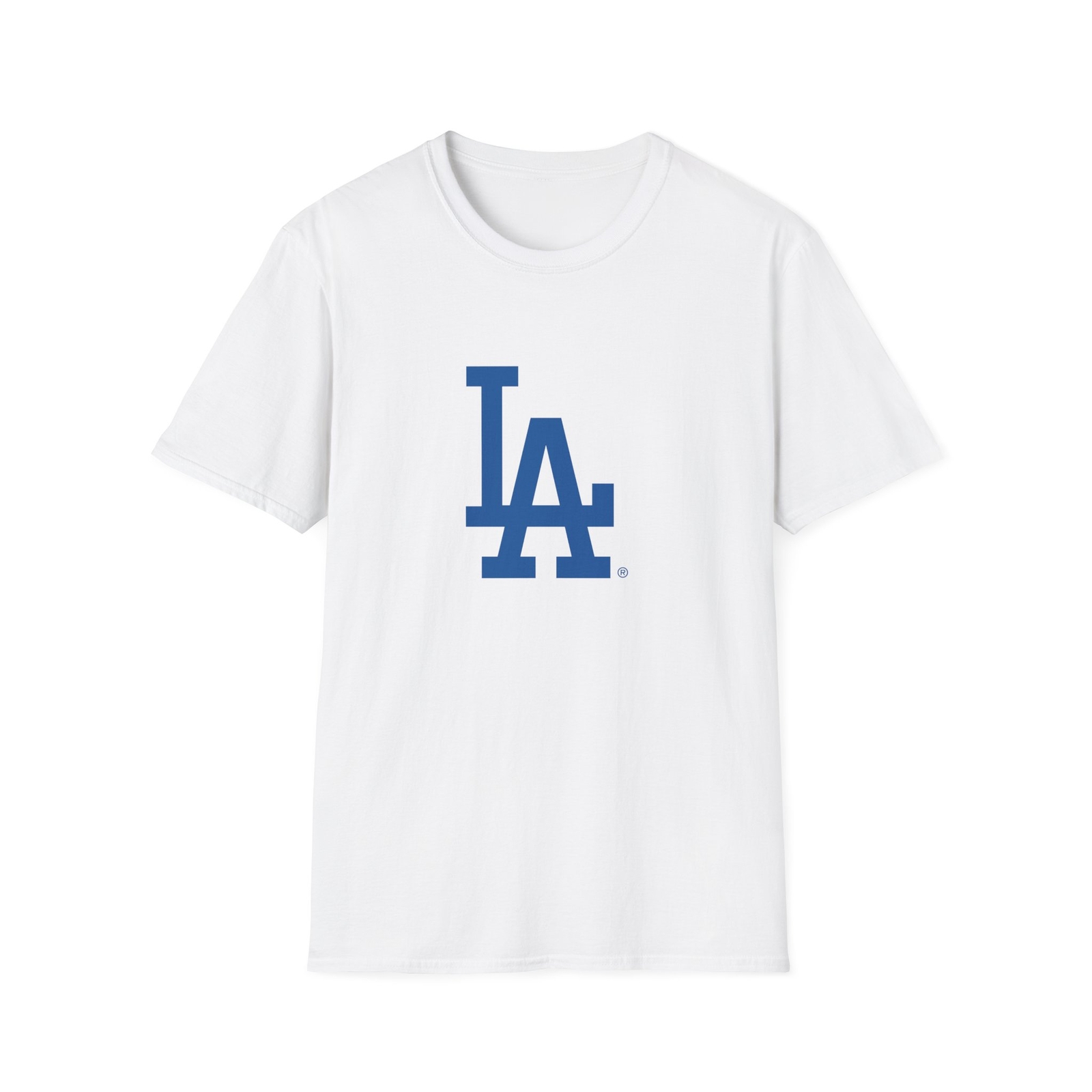 Los Angeles Dodgers Softstyle T-Shirt Baseball Playoffs Unisex Black Blue White