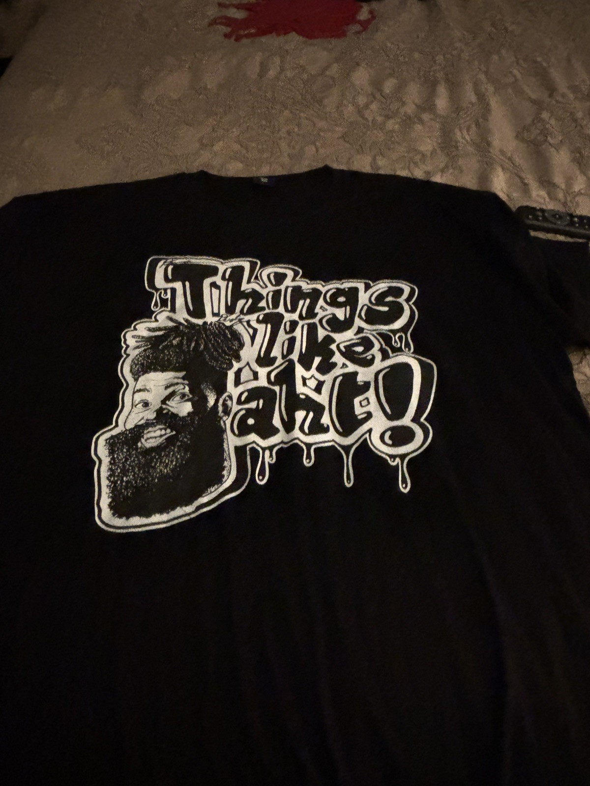 Damon Darling Signed T Shirt Male Comedy Things Like That Comedy Sz XXL