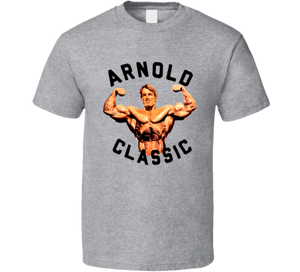 Arnold Schwarzenegger Olympic Olympian Actor Muscle T Shirt
