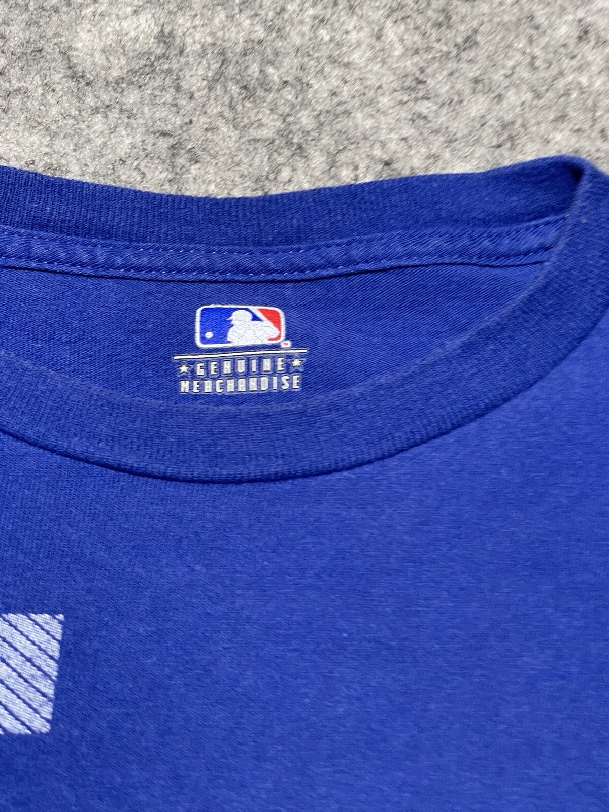 MLB Los Angeles Dodgers Blue LA Baseball Team Large Shirt