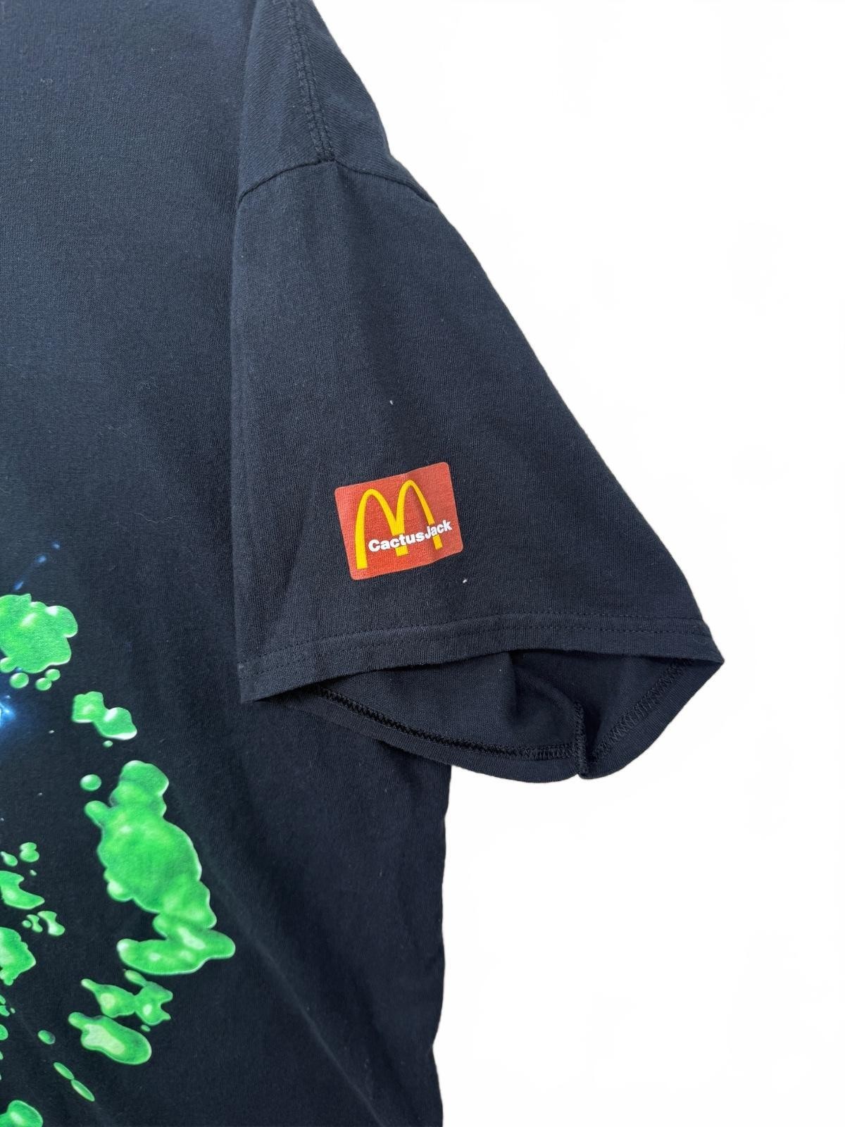 Cactus Jack x McDonald’s Live From Utopia Black Graphic T-Shirt Size L