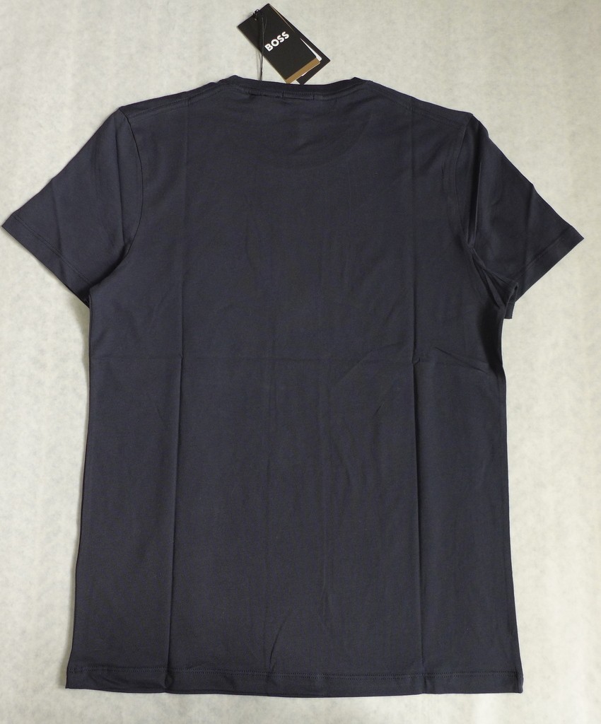BOSS Men’s S Tessler 33 Slim Fit Crew Neck Short Sleeve Logo Tee Made Portugal