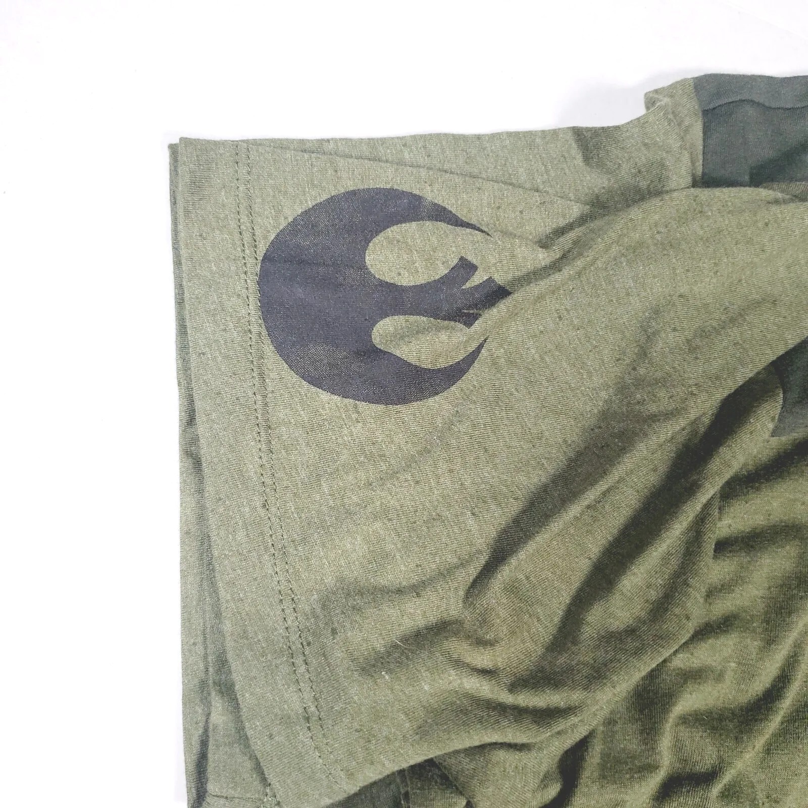 Star Wars Rogue One Graphic T‑Shirt Men’s XL 5th Sun Green Poster Tee Pre‑Owned