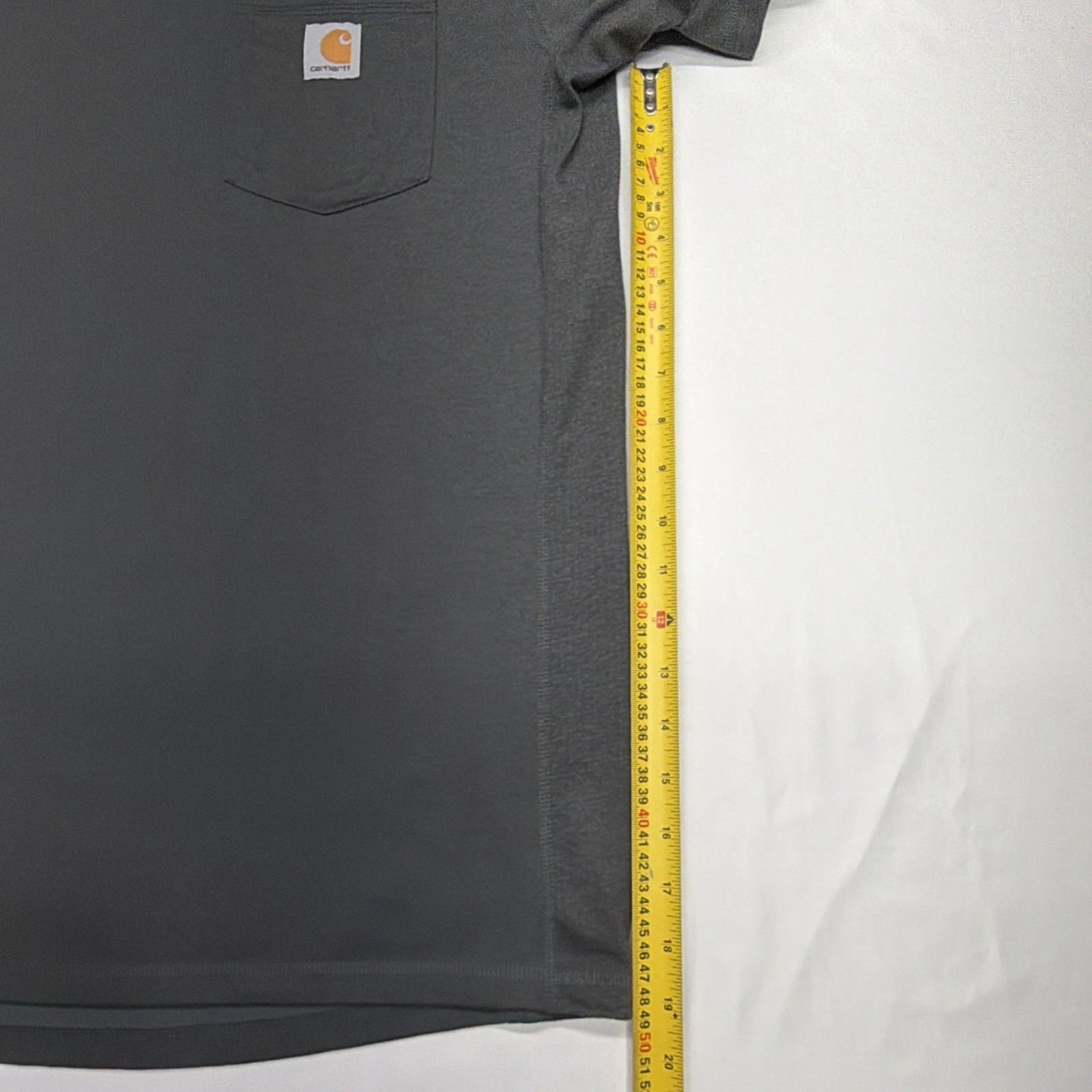 Carhartt Force Relaxed Fit Pocket T-Shirt Mens Large Carbon Heather