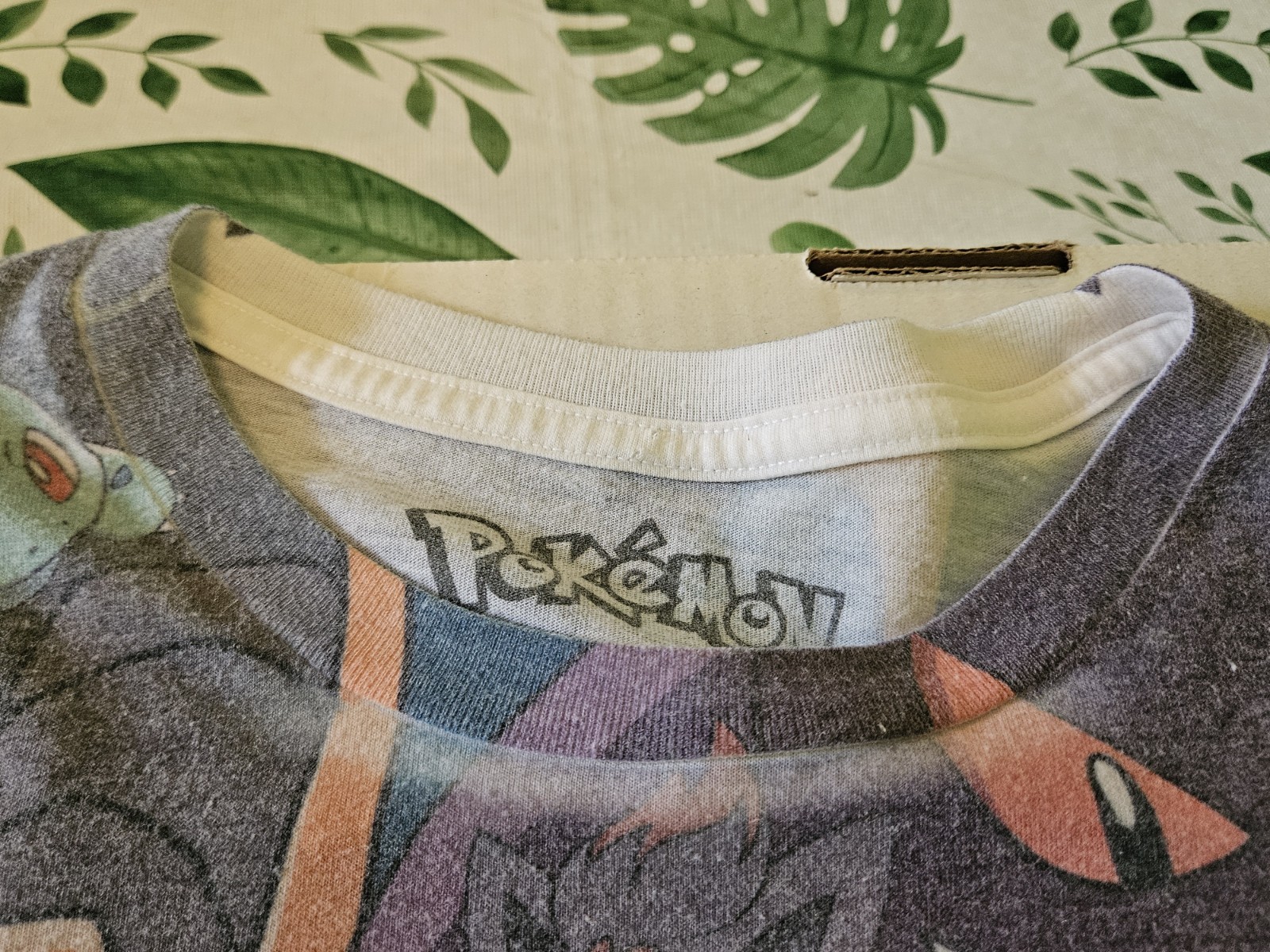 Pokémon 2015 All Over Character Print Tee Shirt Multi Size Small Retro (S)