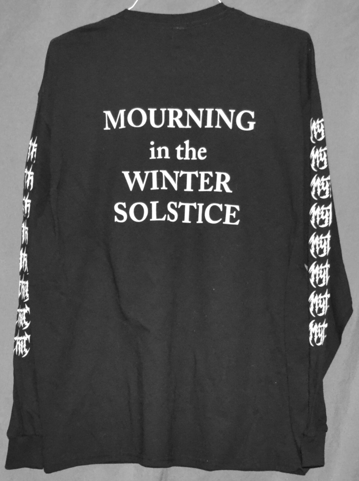 MYTHIC Winter Solstice Long Sleeve Shirt winter coffins encoffination cianide
