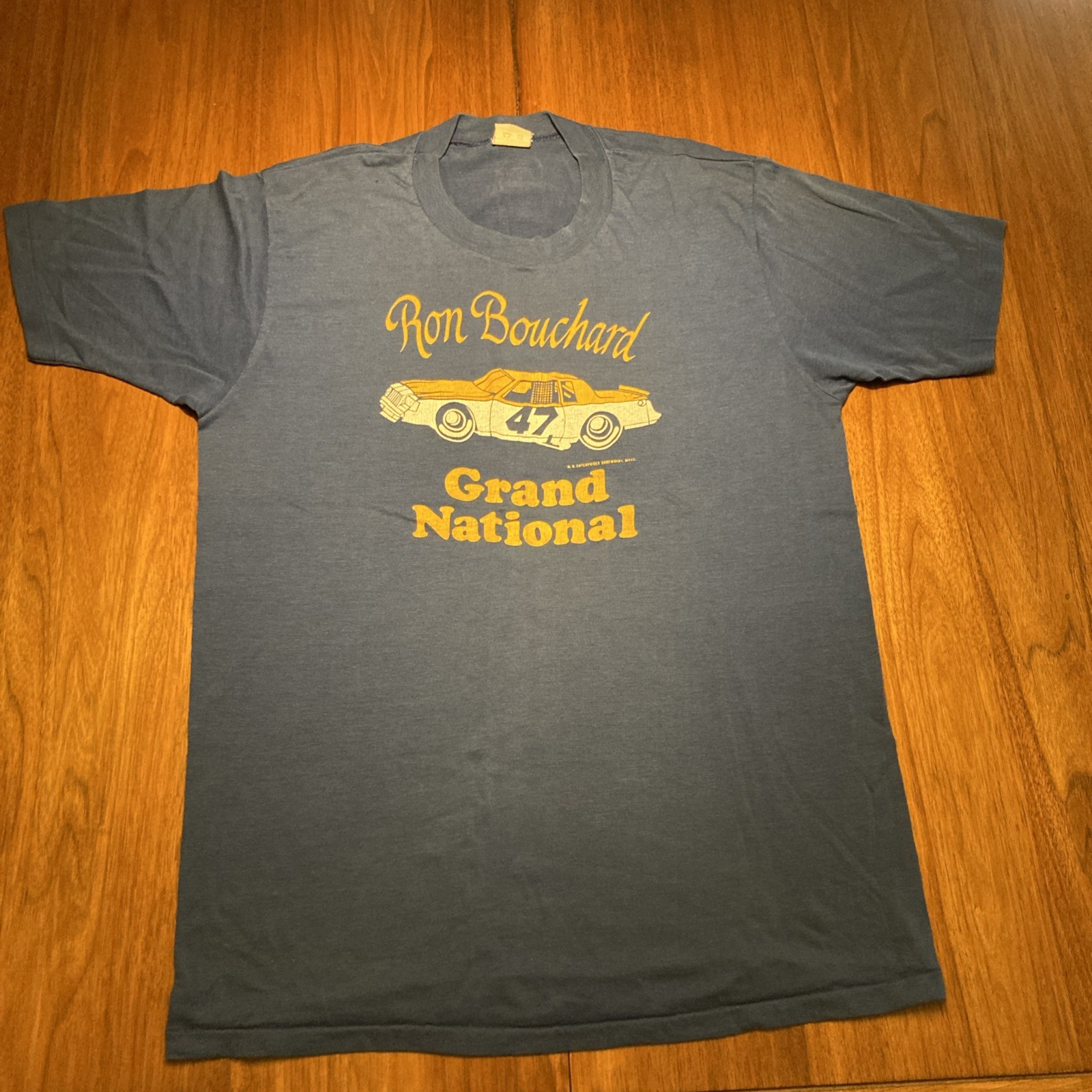 Vintage NASCAR Ron Bouchard #47 Grand National T- Shirt XL • Made in USA