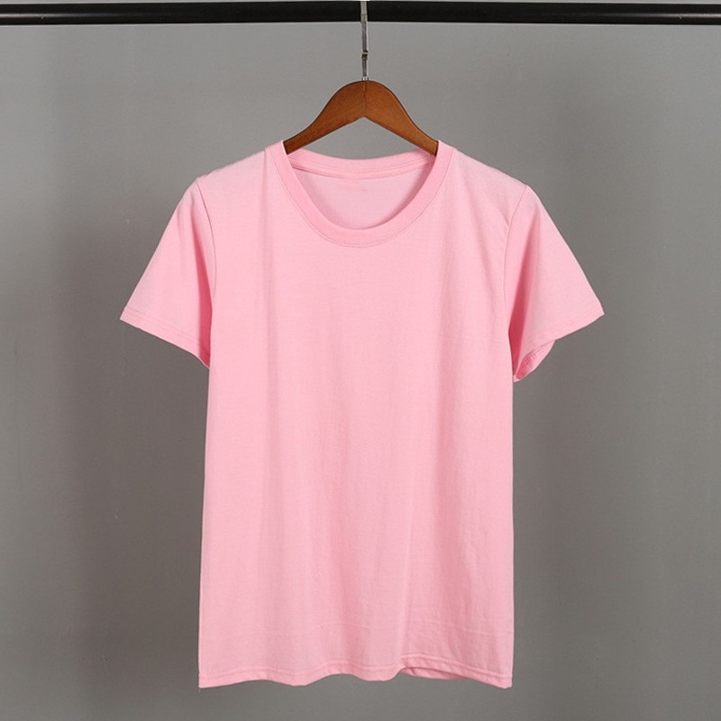Universal Men’s Polyester Fiber Plain Crew Neck Tee Short Sleeves T-Shirt M-5XL