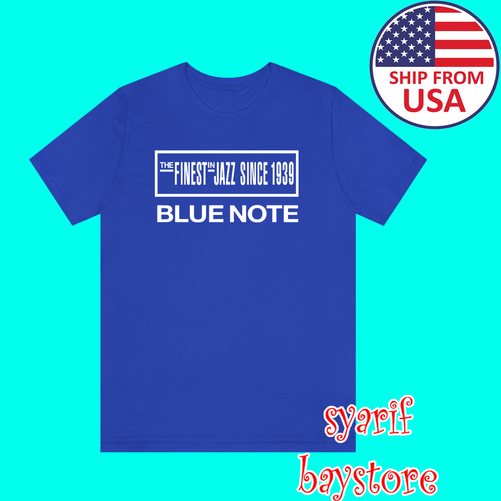 Blue Note Records Men’s Royal Blue Size S to 5XL
