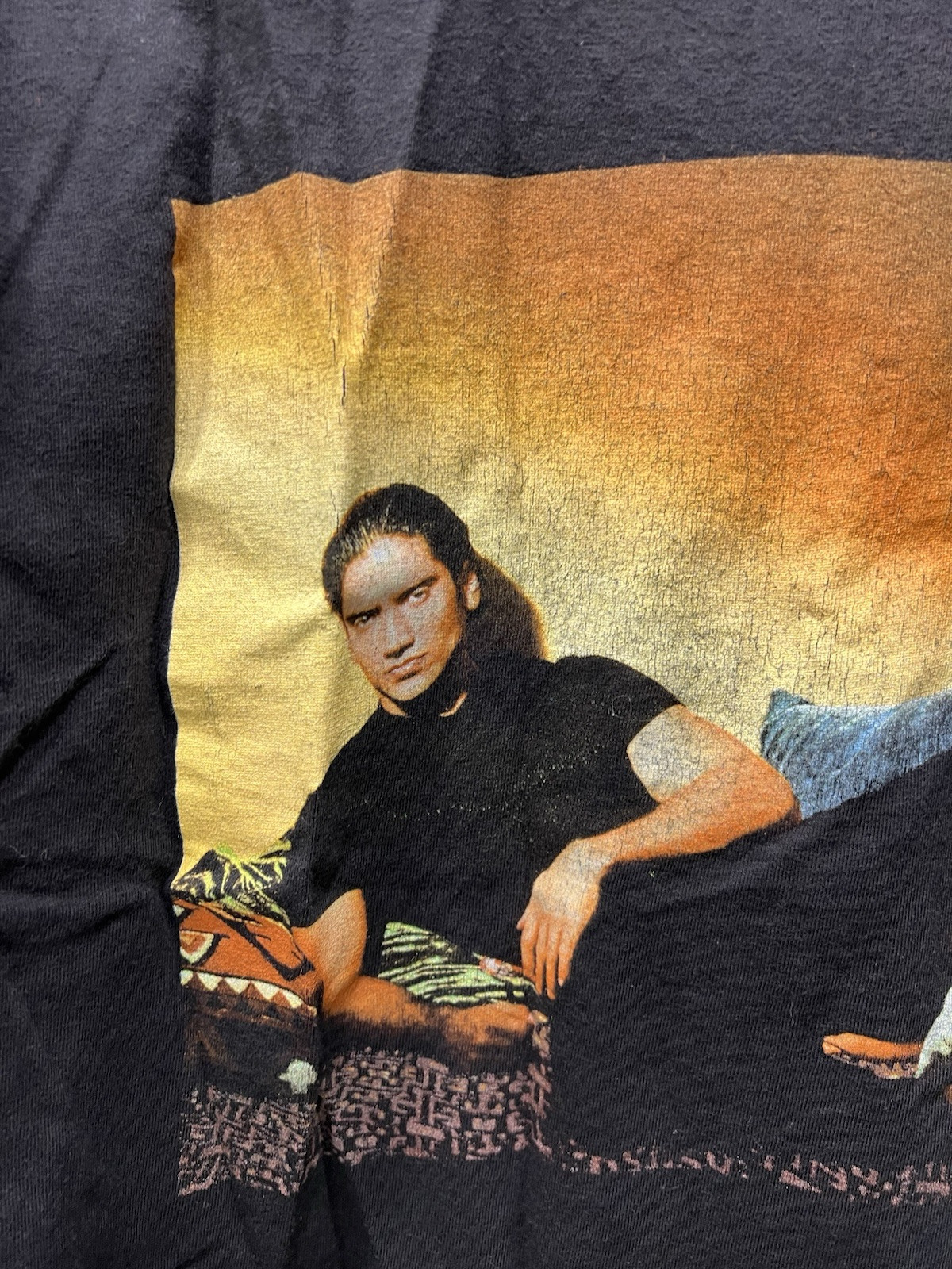 Vintage Alejandro Fernandez T Shirt Mens Large ( See Pics ) Rare Latino